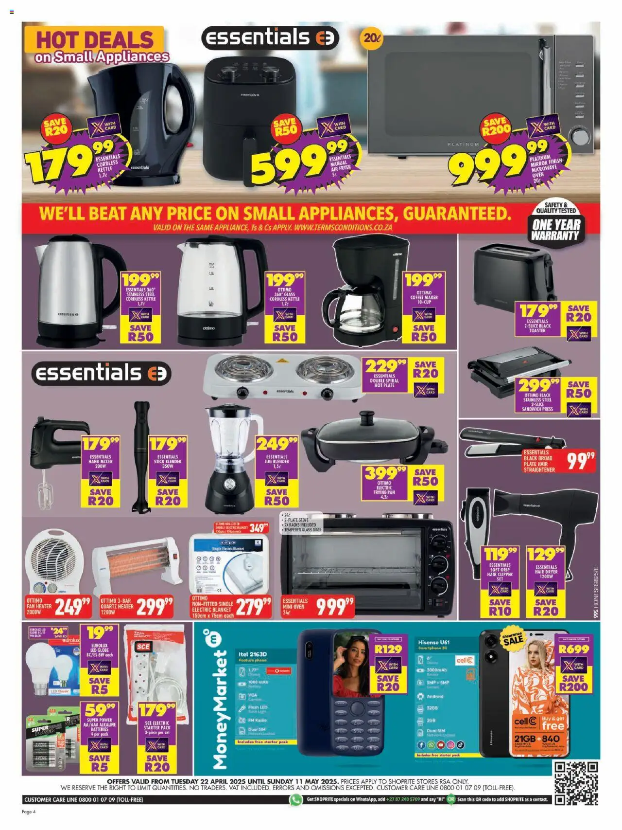 Shoprite Specials 22/04 - 11/05/2025 >> Catalogue - page 4