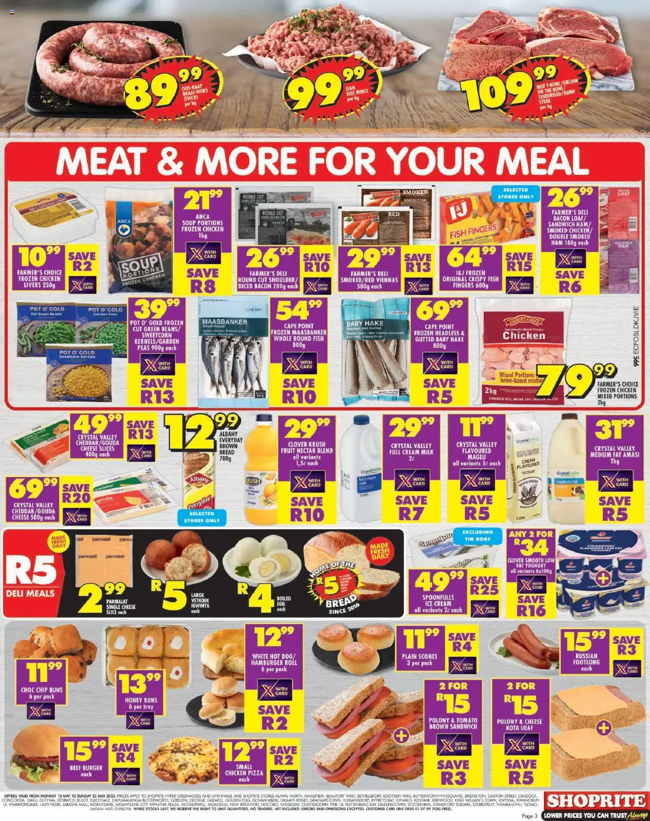 Shoprite Eastern Cape - Ritebrand Savings 12/05 - 25/05/2025 >> Catalogue - page 3