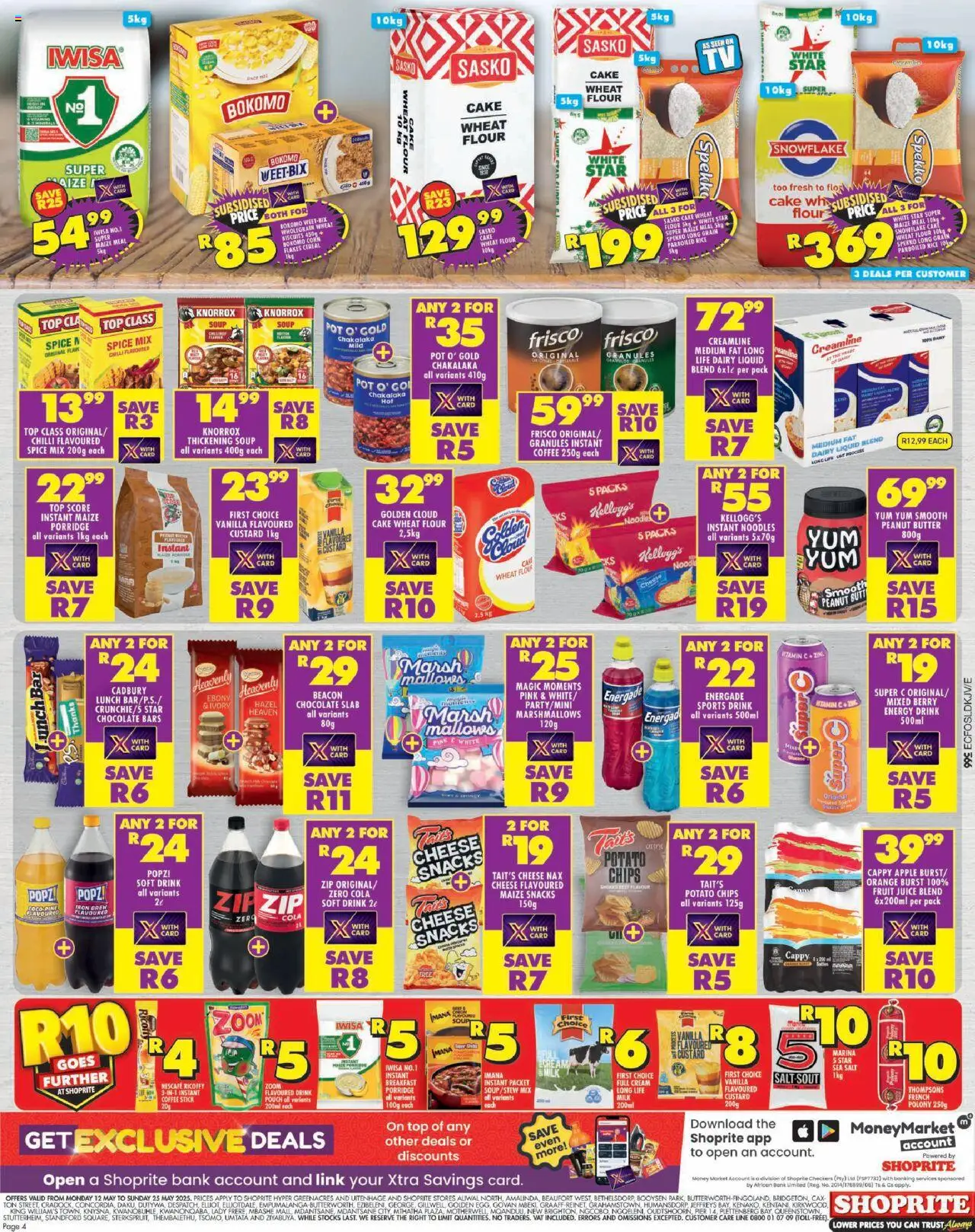 Shoprite Eastern Cape - Ritebrand Savings 12/05 - 25/05/2025 >> Catalogue - page 4