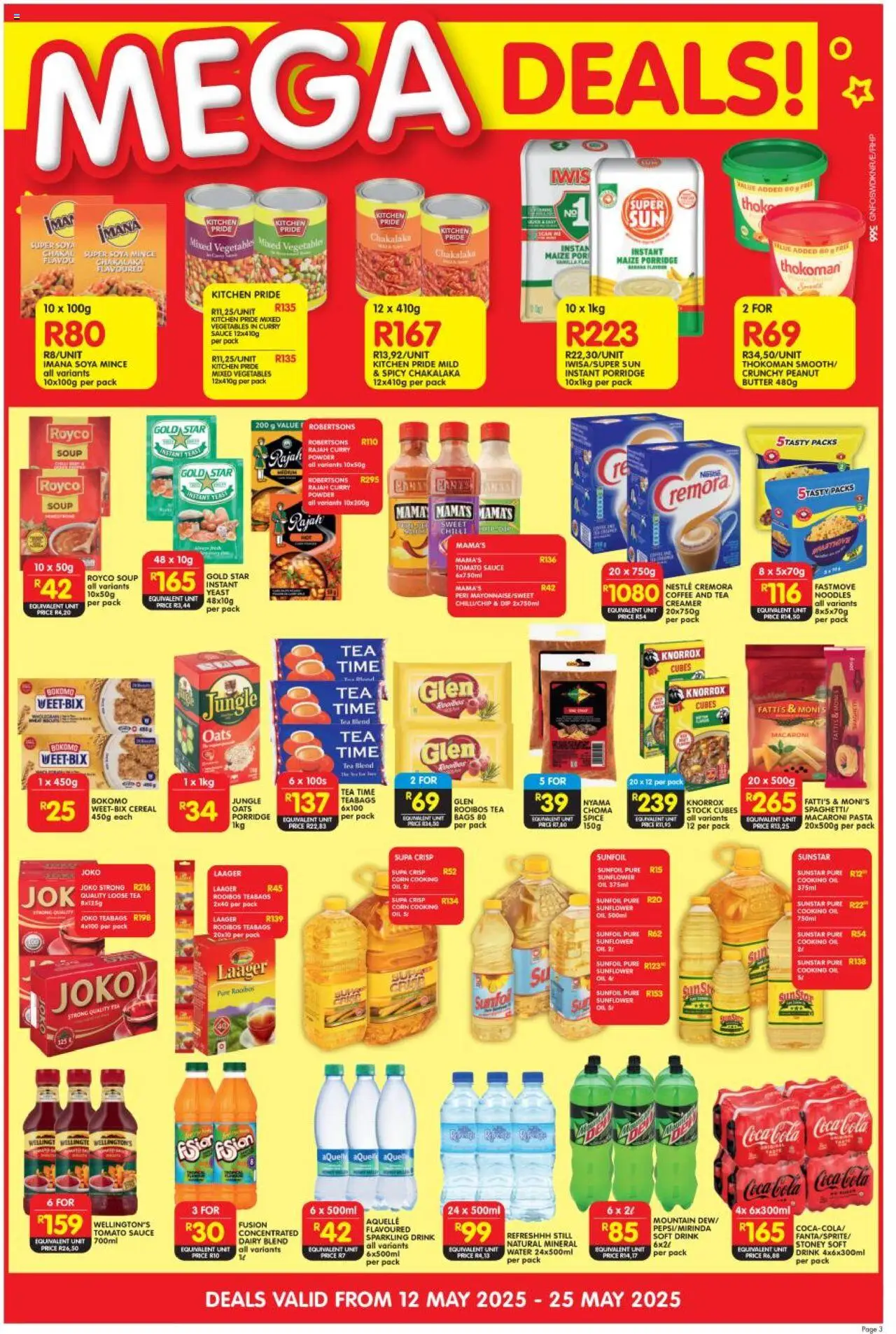 Shoprite Gauteng - Cash & Carry Mid-Month Deals Selected Stores 12/05 - 25/05/2025 >> Catalogue - page 3