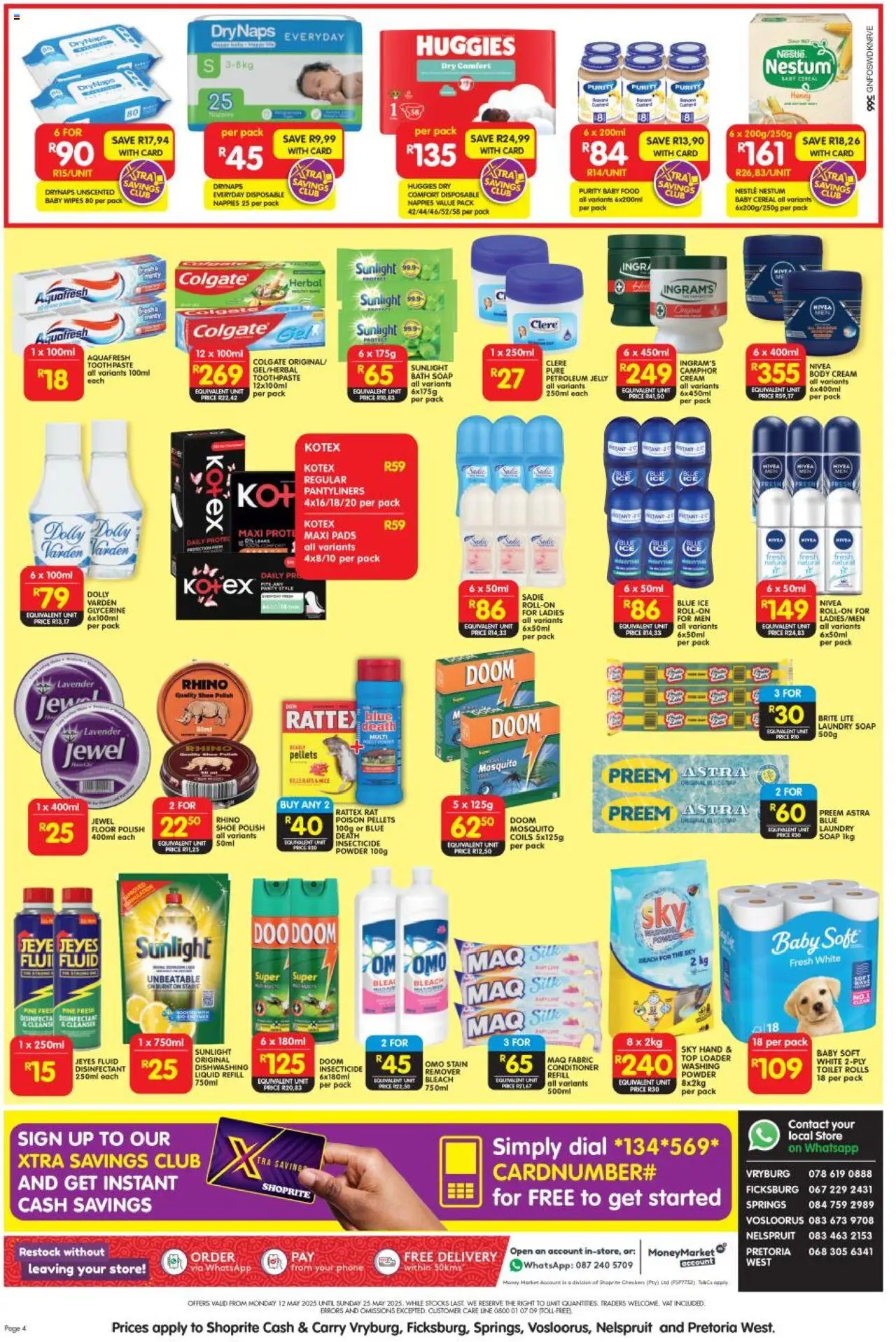 Shoprite Gauteng - Cash & Carry Mid-Month Deals Selected Stores 12/05 - 25/05/2025 >> Catalogue - page 4