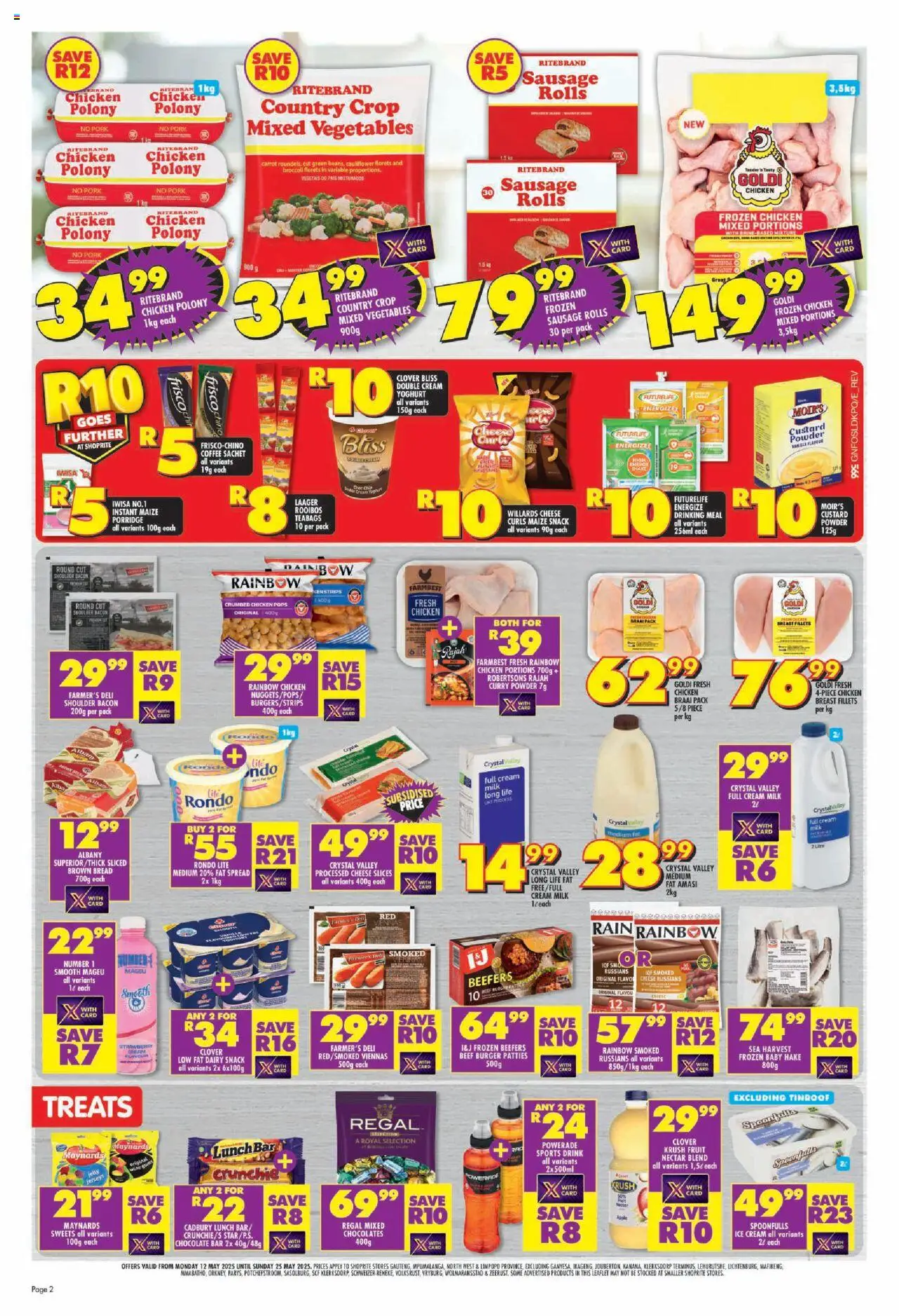 Shoprite Gauteng - Ritebrand Savings 12/05 - 25/05/2025 >> Catalogue - page 2