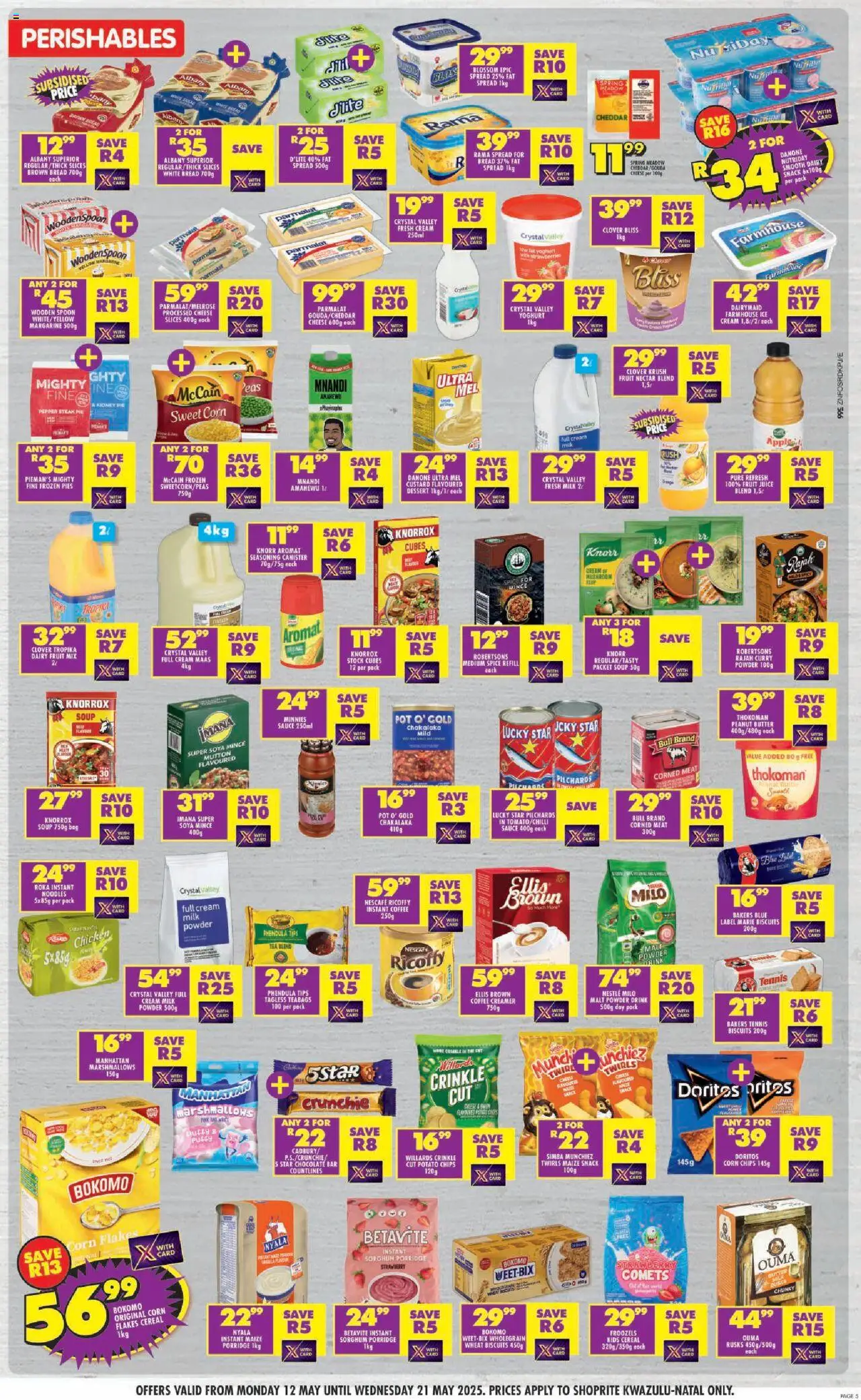 Shoprite Specials 12/05 - 21/05/2025 >> Catalogue - page 5