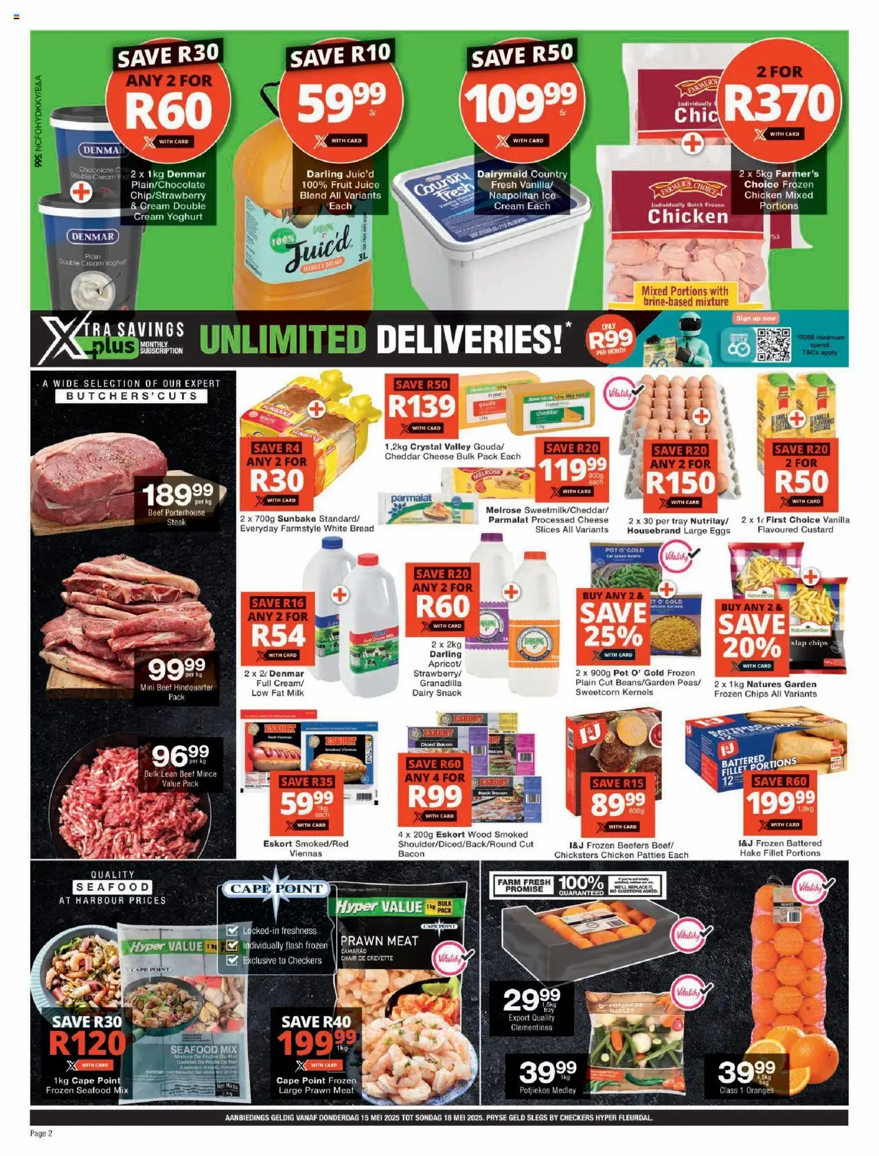 Checkers Northern Cape - May Mid-Month Promotion 15/05 - 18/05/2025 >> Catalogue - page 2
