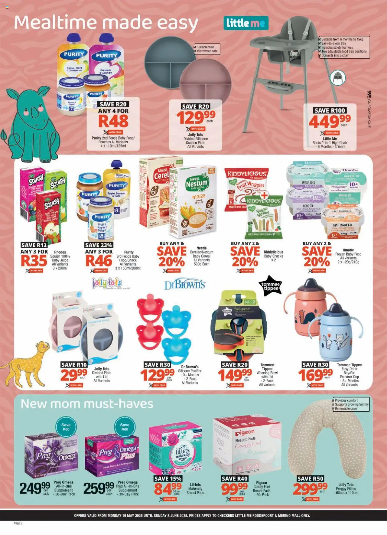 Checkers Gauteng - Little Me May Month-End Promotion 19/05 - 08/06/2025 >> Catalogue - page 2