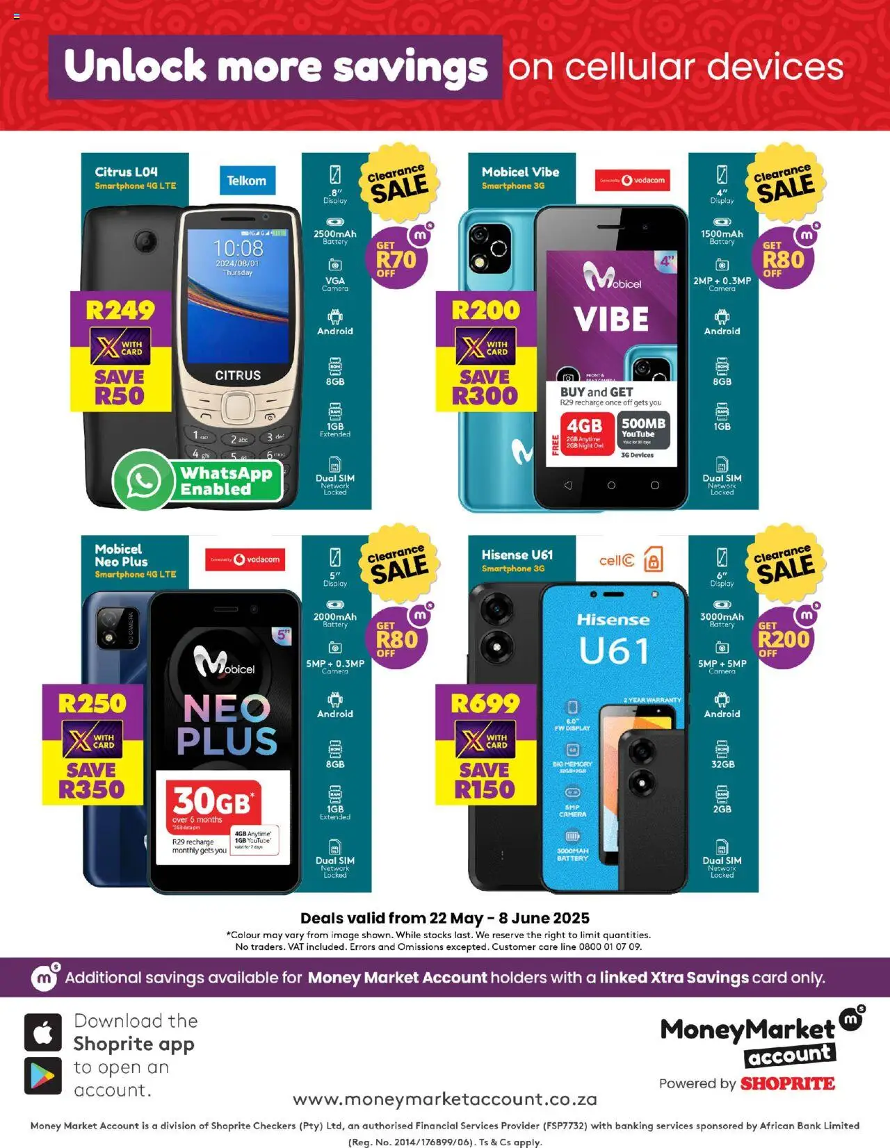 Shoprite Money Market Leaflet 19/05 - 22/05/2025 >> Catalogue - page 5