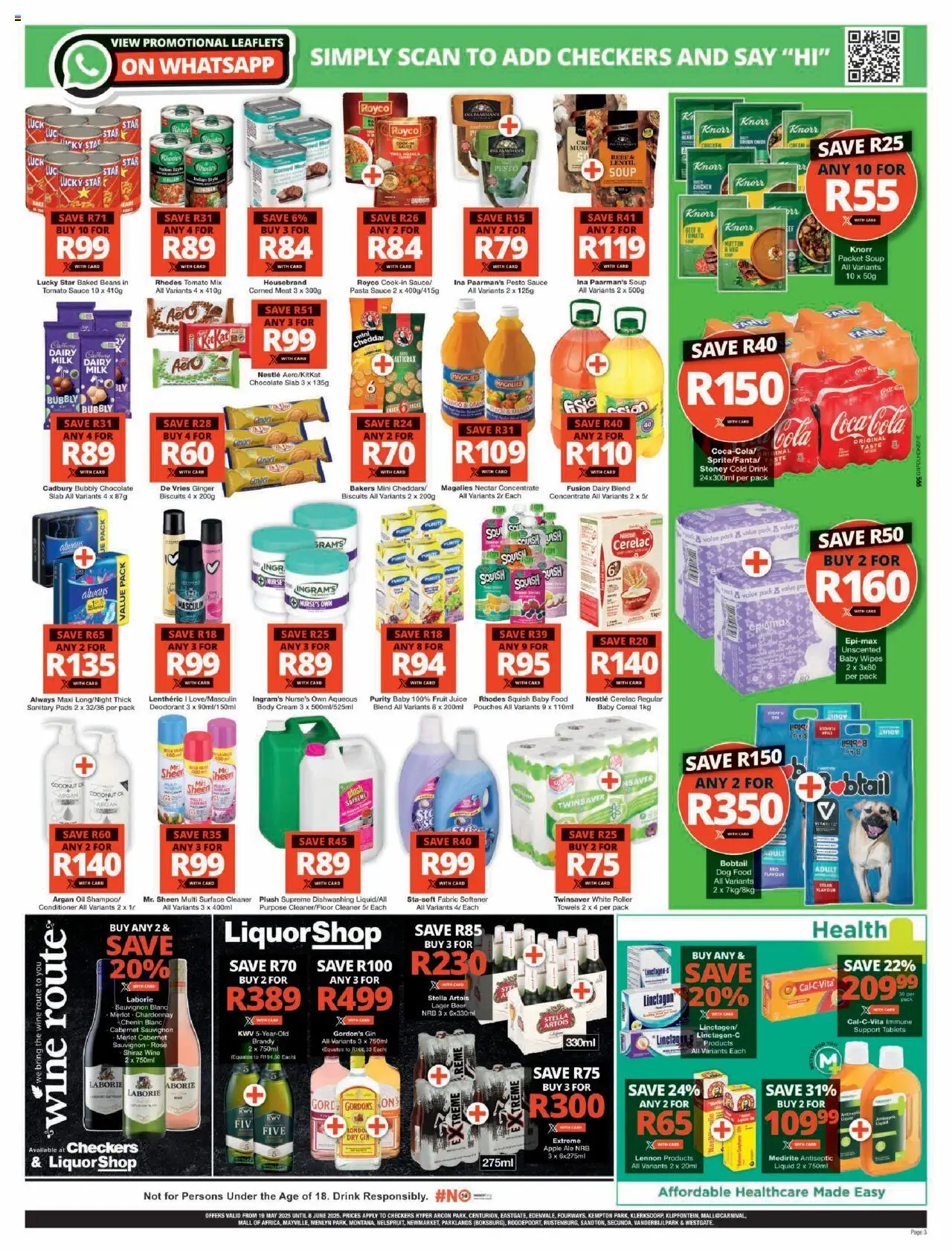 Checkers Gauteng - Hyper May Month-End Promotion 19/05 - 08/06/2025 >> Catalogue - page 3