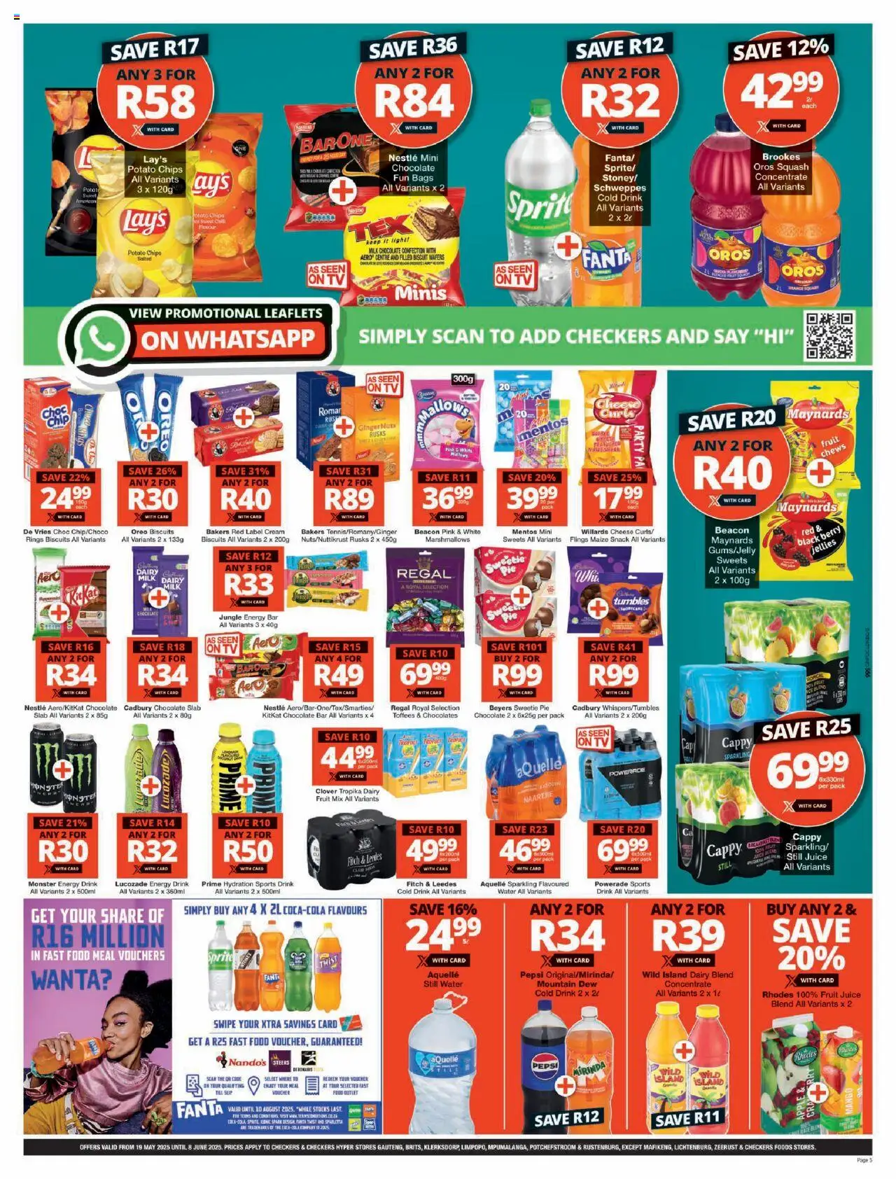 Checkers Gauteng - Month-End Promotion 19/05 - 08/06/2025 >> Catalogue - page 5