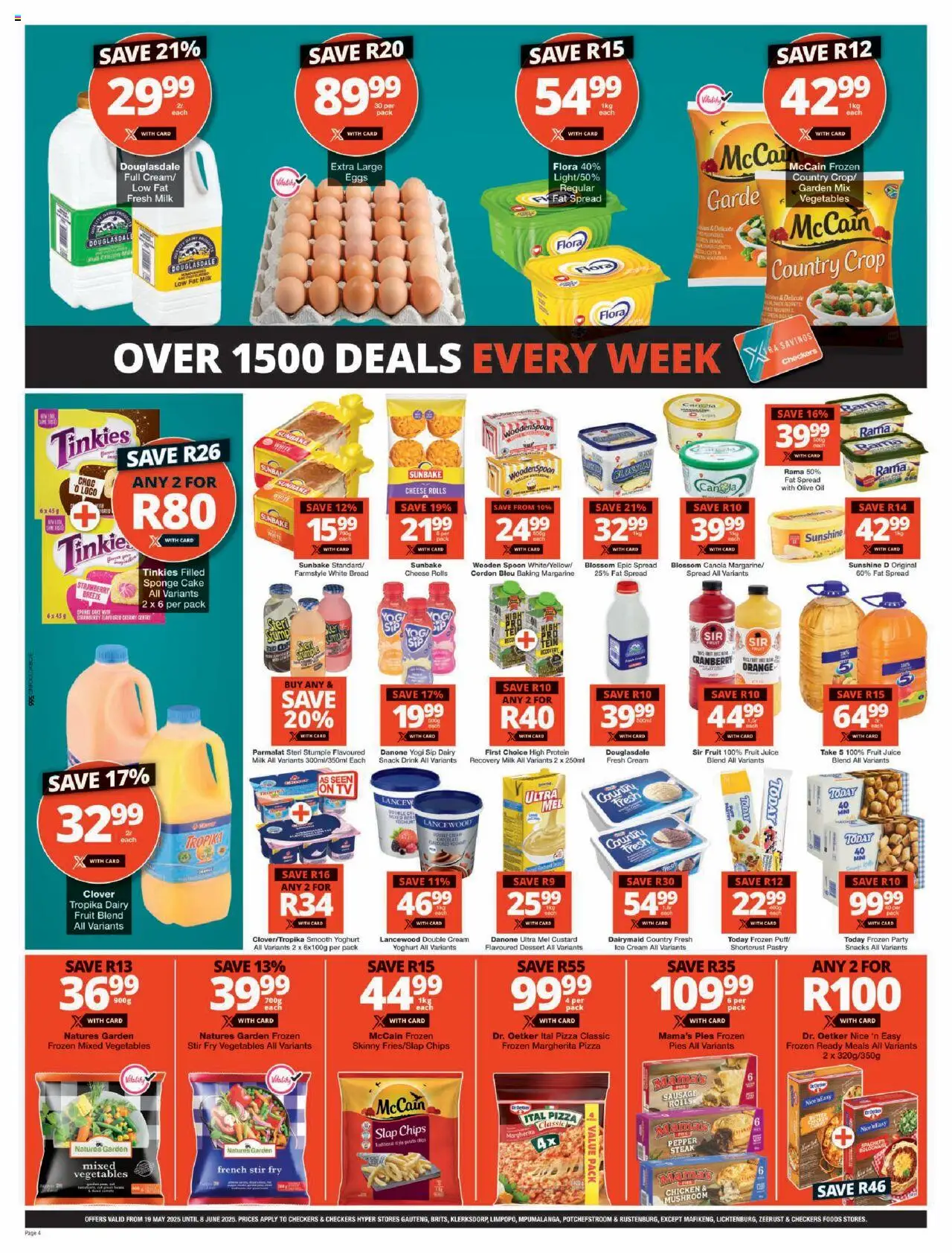 Checkers Gauteng - Month-End Promotion 19/05 - 08/06/2025 >> Catalogue - page 4
