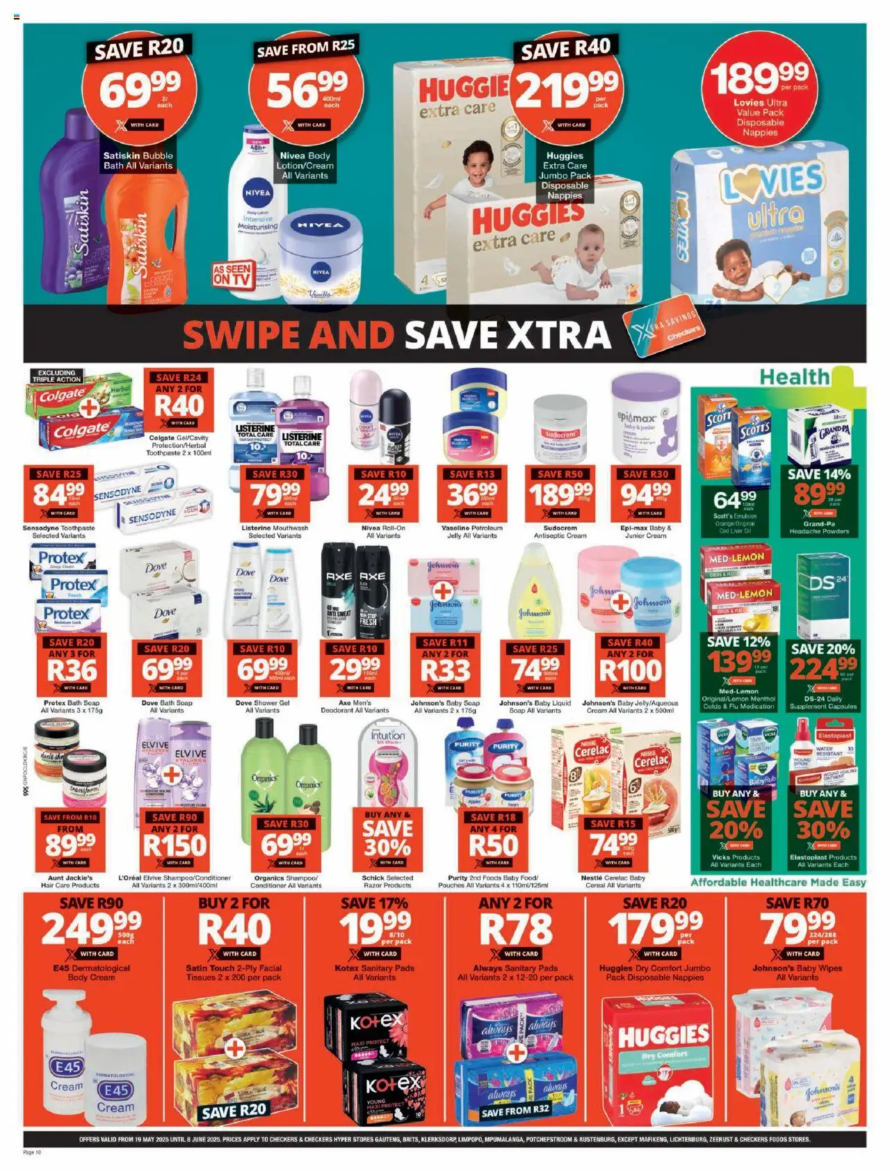 Checkers Gauteng - Month-End Promotion 19/05 - 08/06/2025 >> Catalogue - page 10