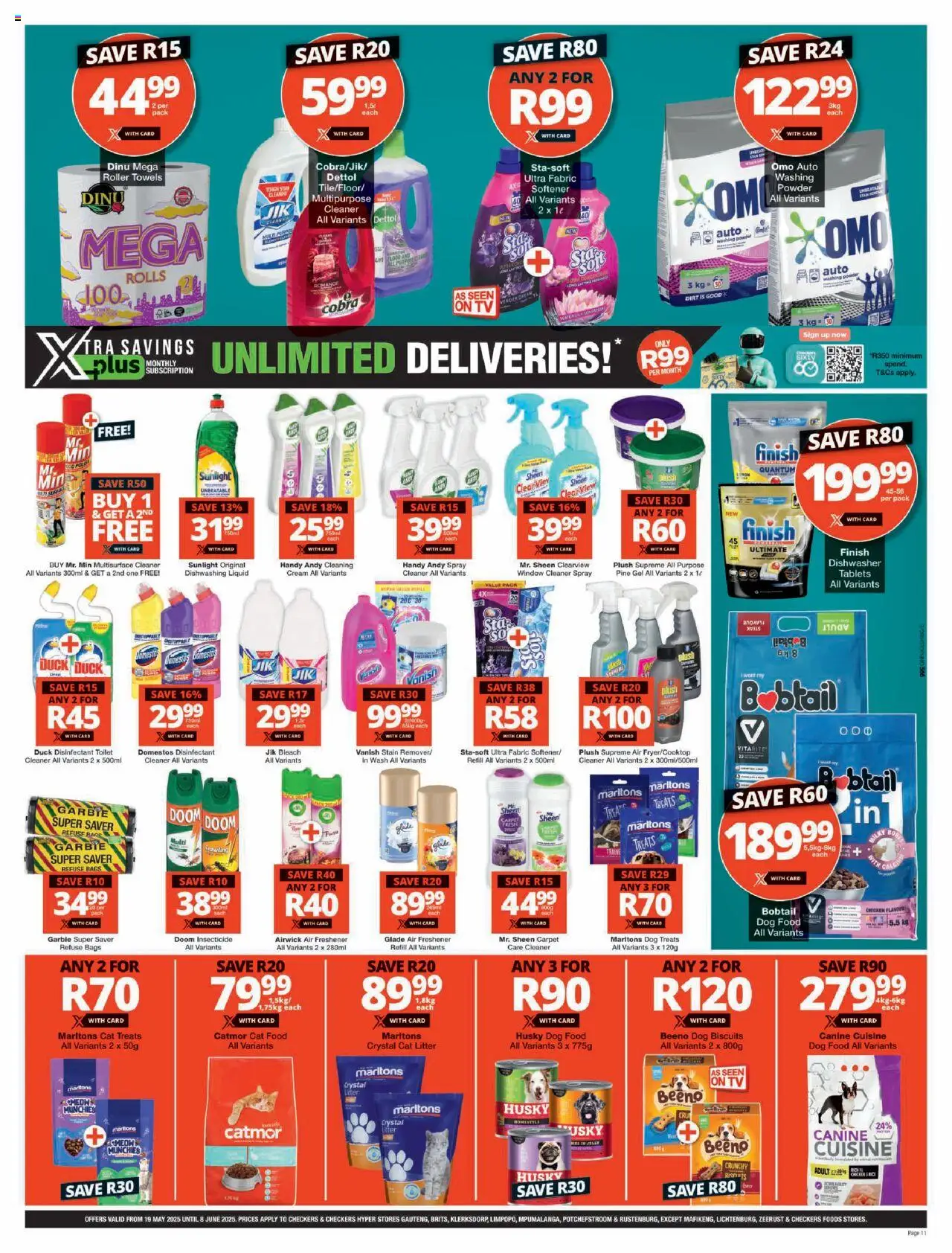 Checkers Gauteng - Month-End Promotion 19/05 - 08/06/2025 >> Catalogue - page 11