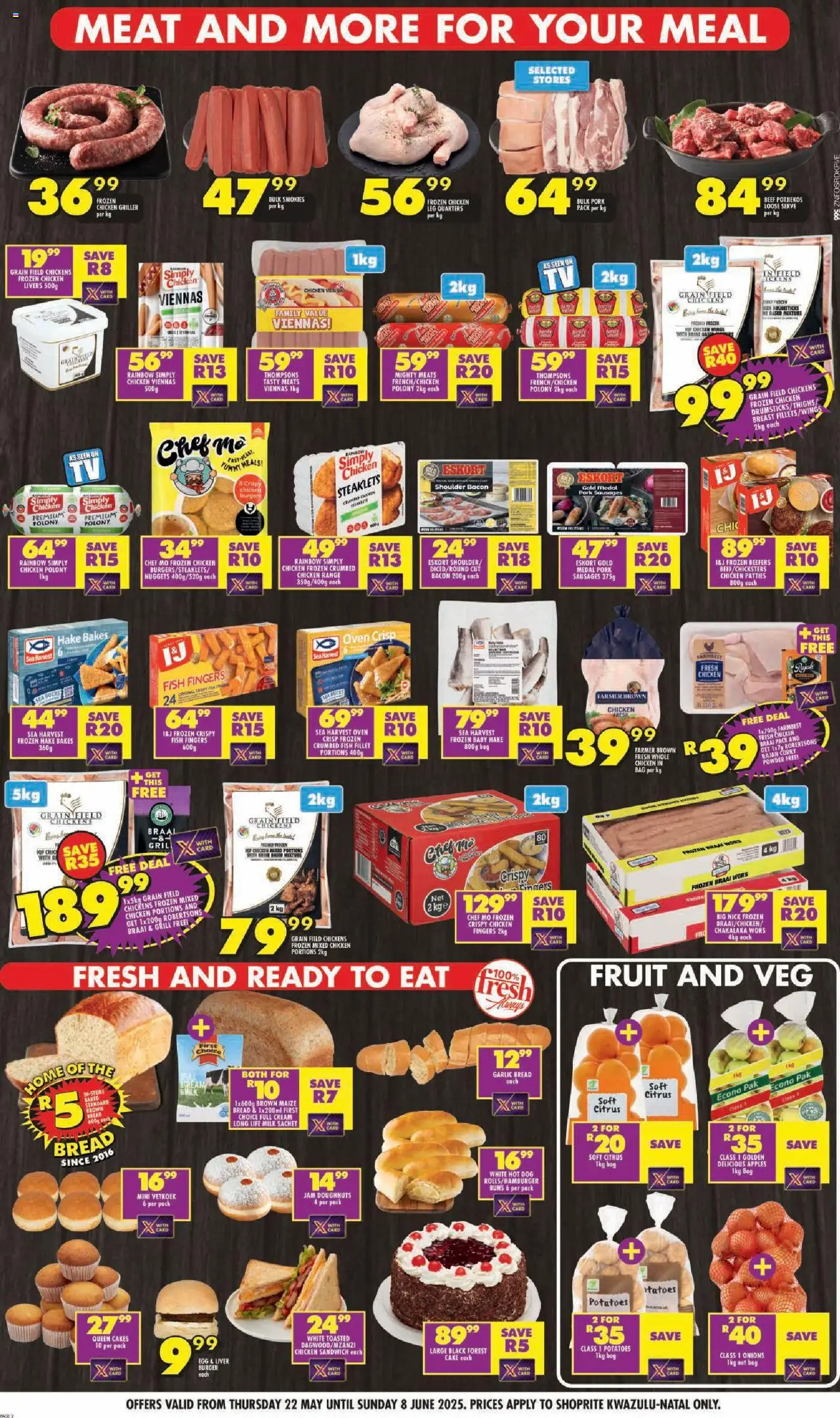 Shoprite KwaZulu-Natal - Promise Lower Prices 22/05 - 08/06/2025 >> Catalogue - page 2