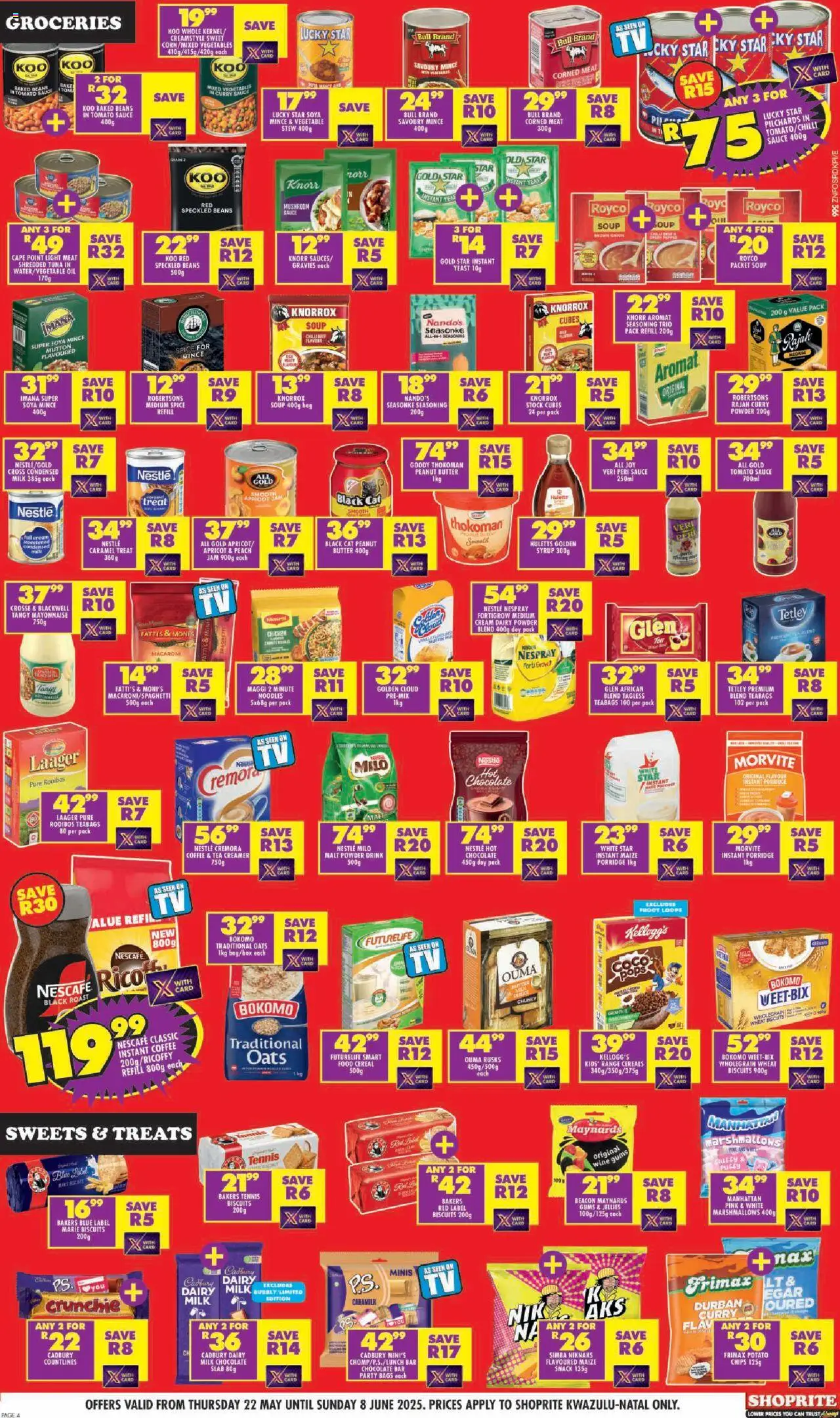 Shoprite KwaZulu-Natal - Promise Lower Prices 22/05 - 08/06/2025 >> Catalogue - page 4