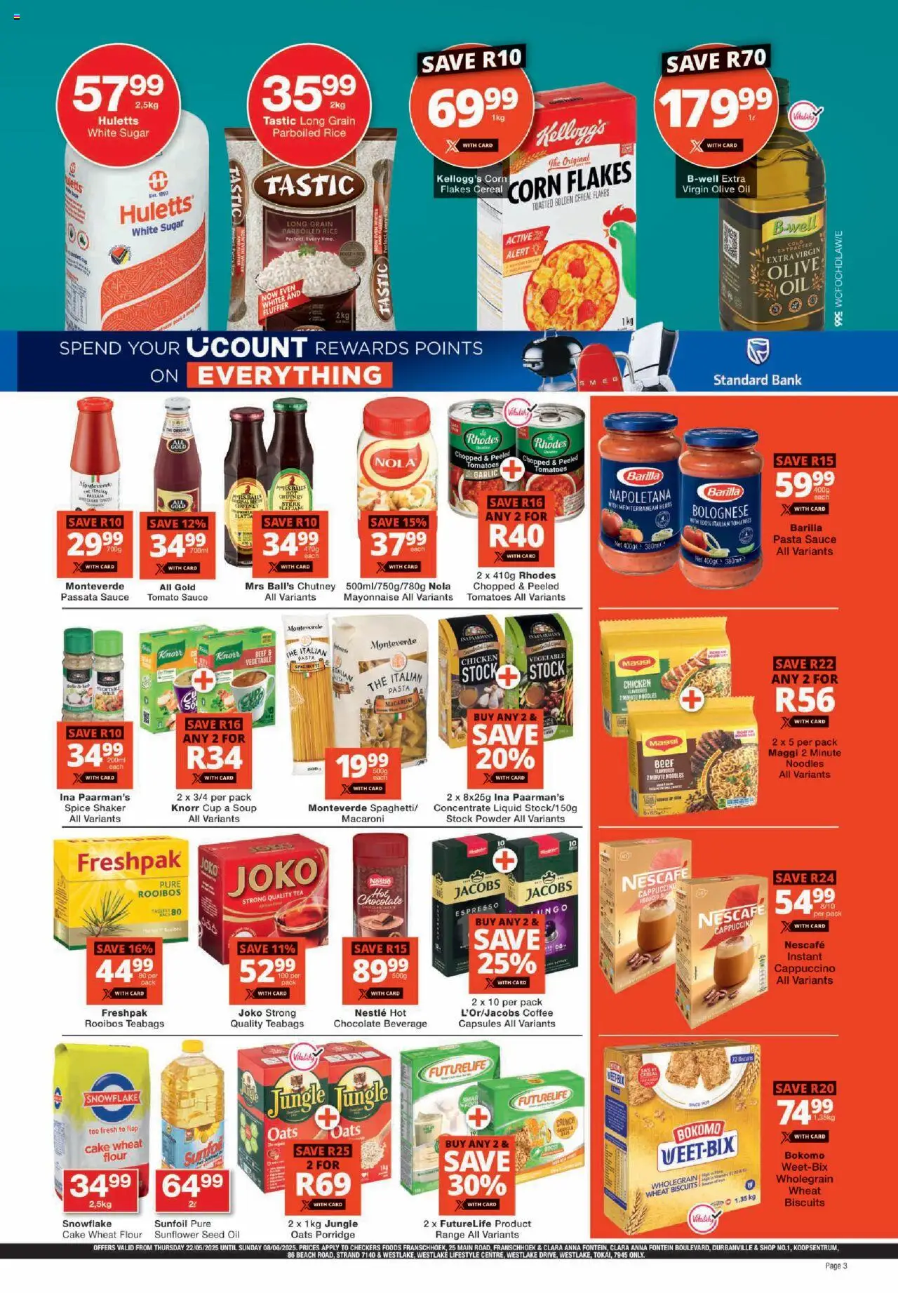 Checkers Western Cape - Foods May Month-End Promotion 22/05 - 08/06/2025 >> Catalogue - page 3
