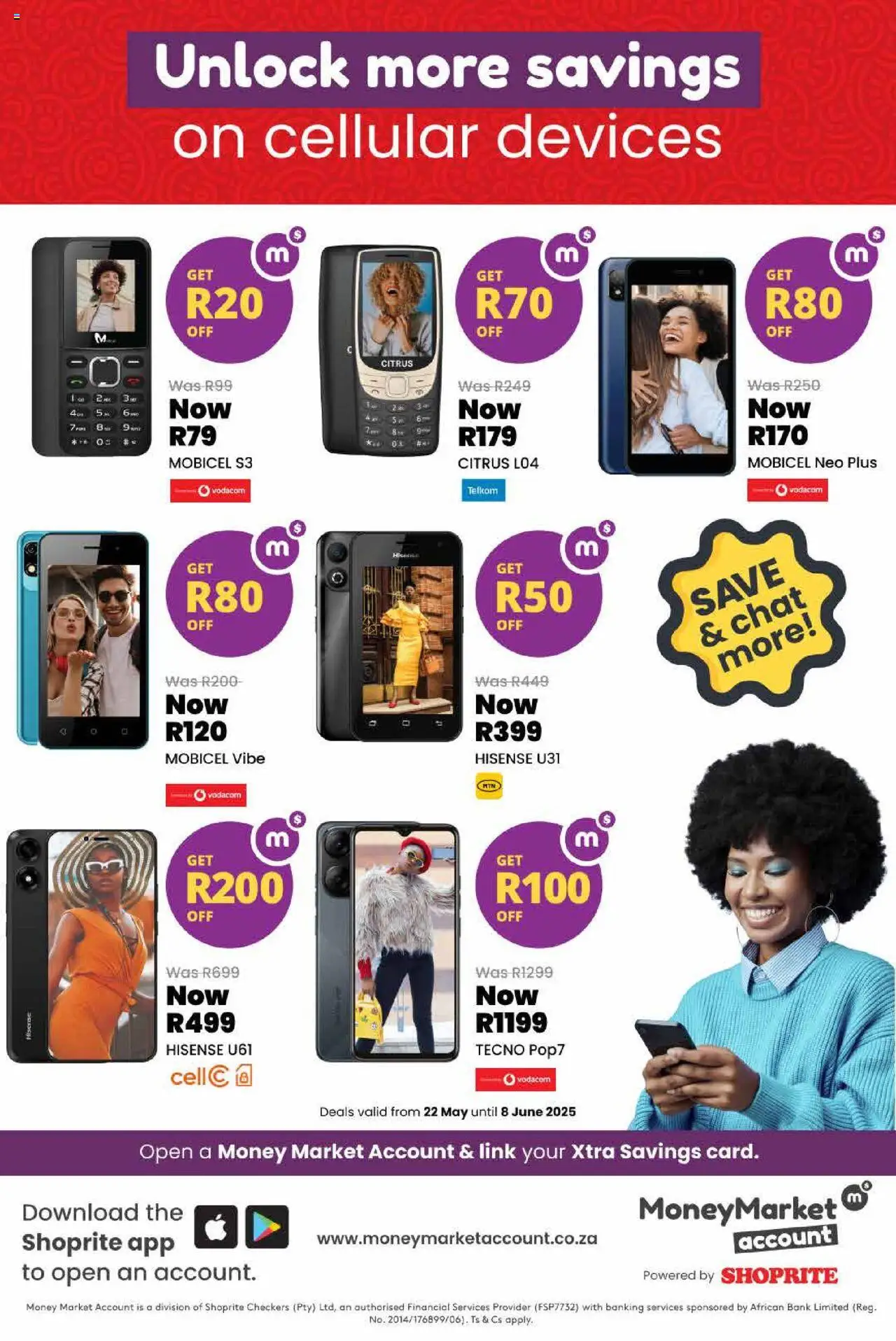 Shoprite Money Market Exclusive Deals 22/05 - 08/06/2025 >> Catalogue - page 2