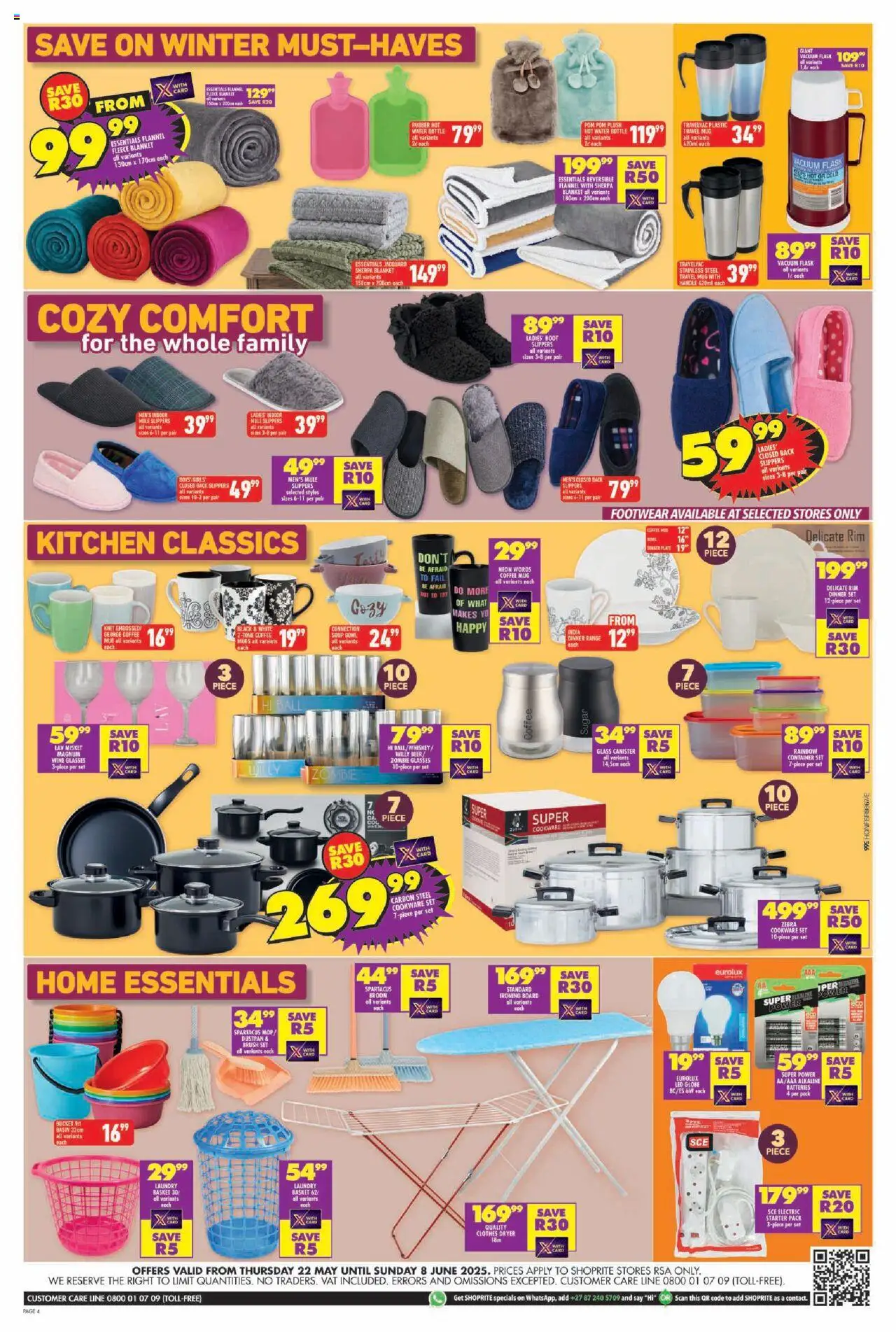 Shoprite Specials 22/05 - 08/06/2025 >> Catalogue - page 4