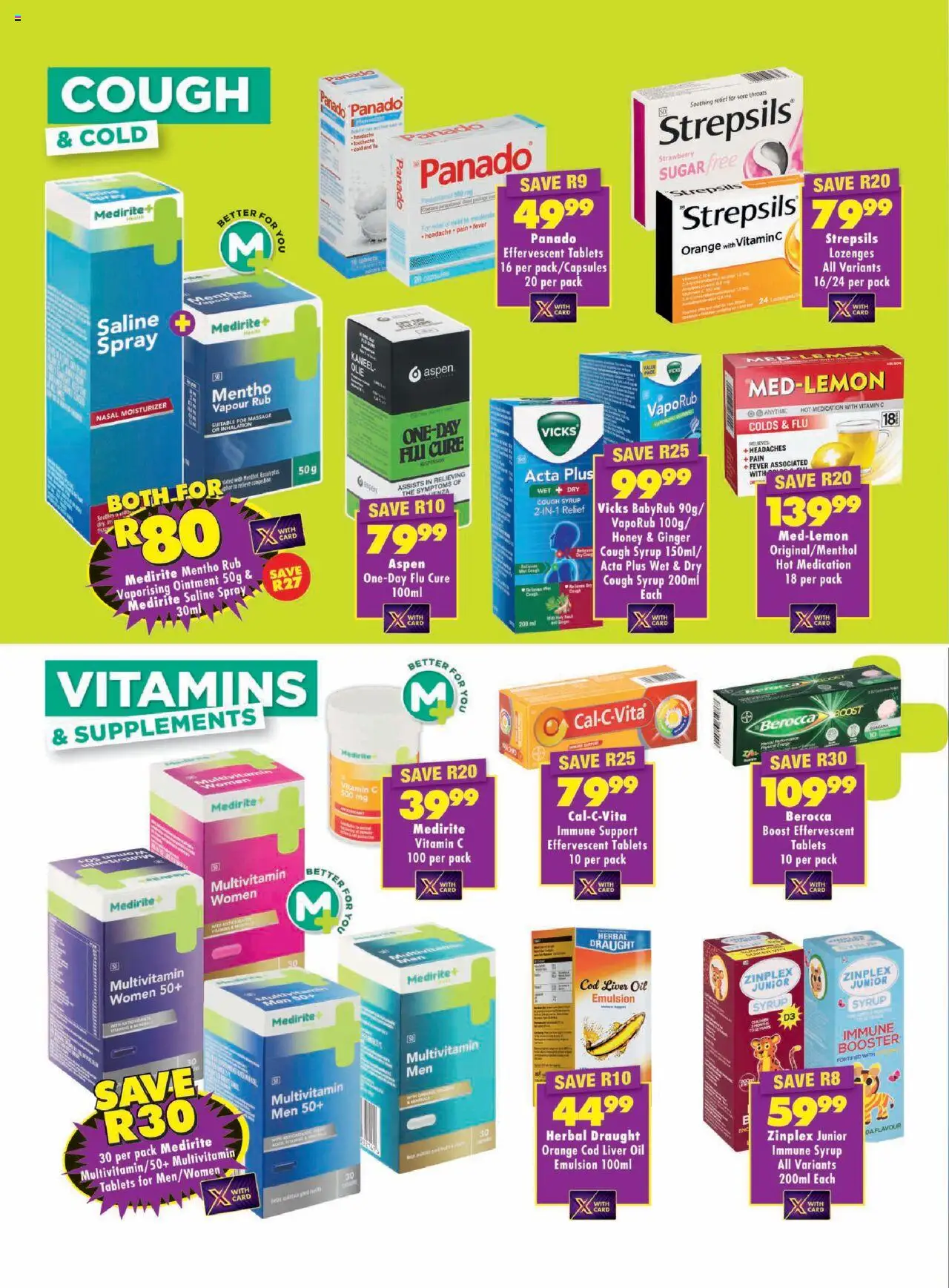 Shoprite Medirite Savings Leaflet 23/05 - 08/06/2025 >> Catalogue - page 2