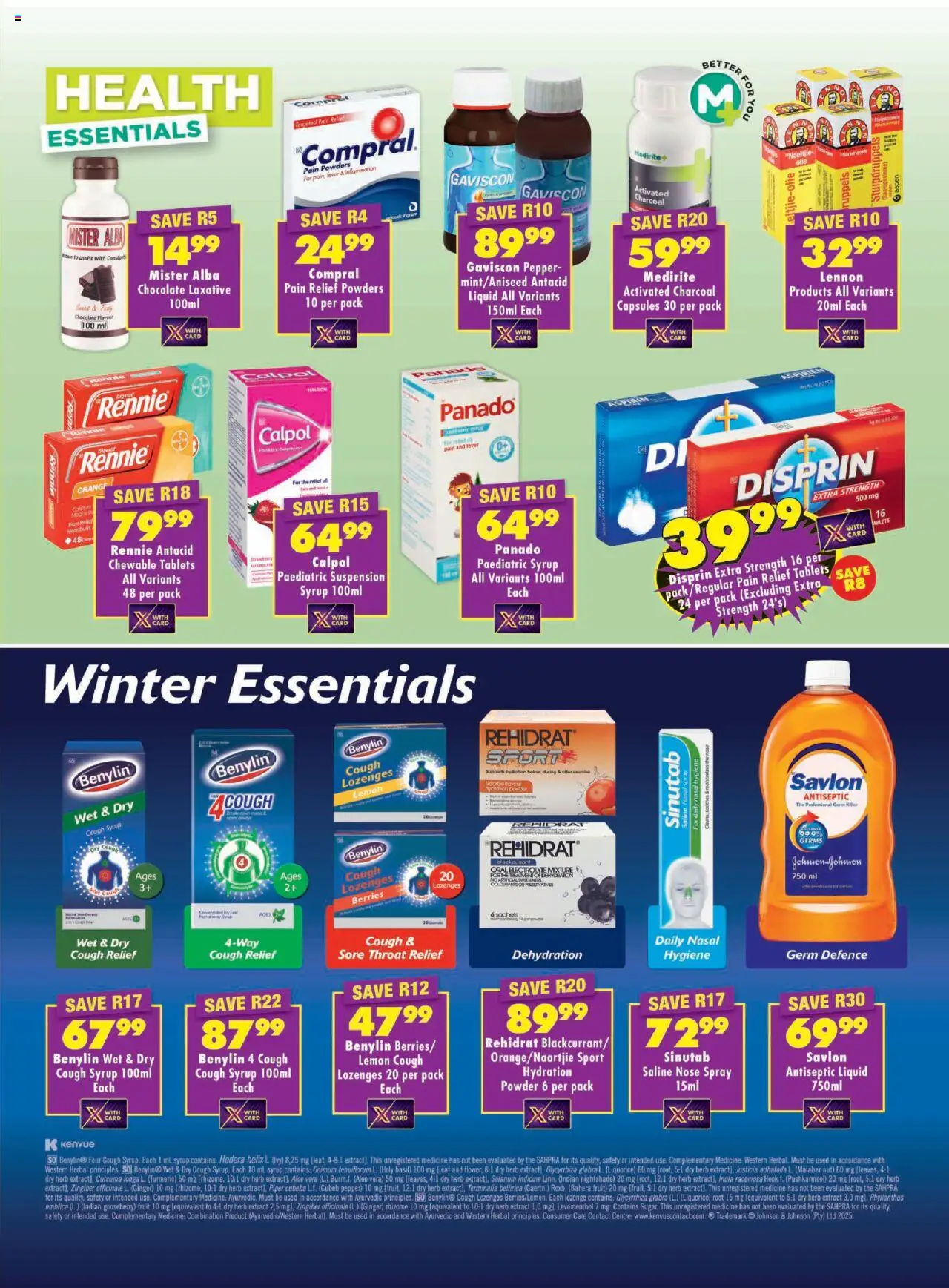 Shoprite Medirite Savings Leaflet 23/05 - 08/06/2025 >> Catalogue - page 3