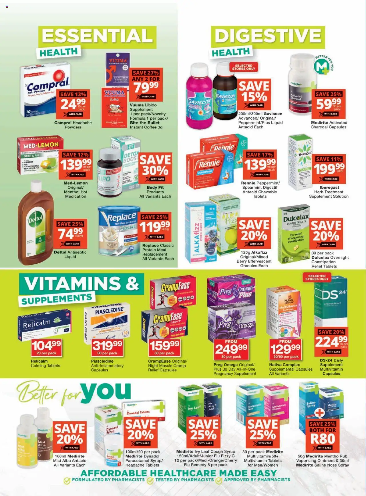 Checkers Medirite May Month-End Promotion 23/05 - 08/06/2025 >> Catalogue - page 2