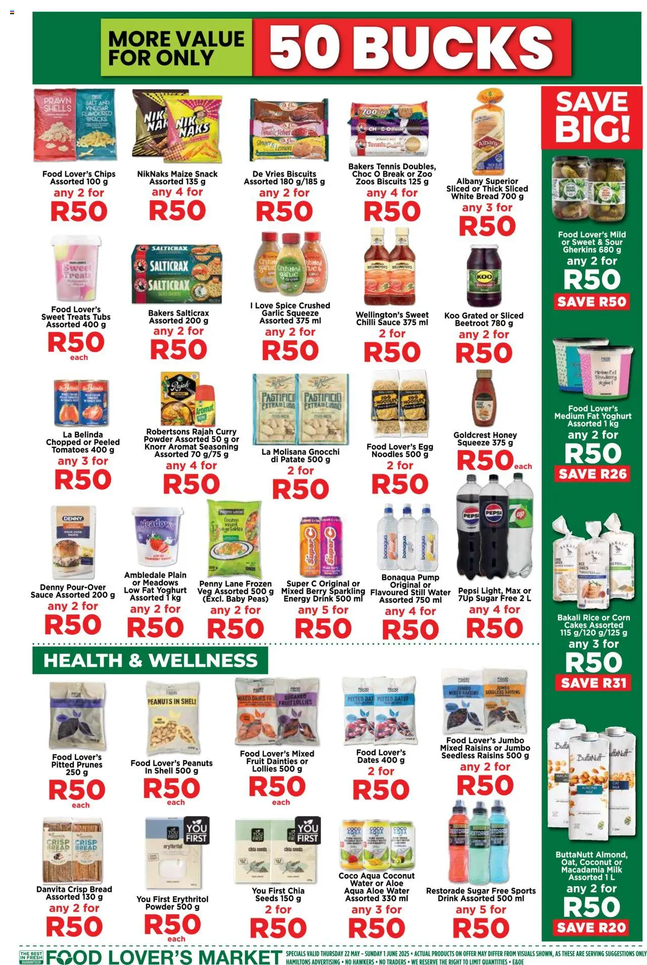 Food Lover's Market Inland Provinces - For The Love of Value from 22/05 - 01/06/2025 > Promotions - page 11