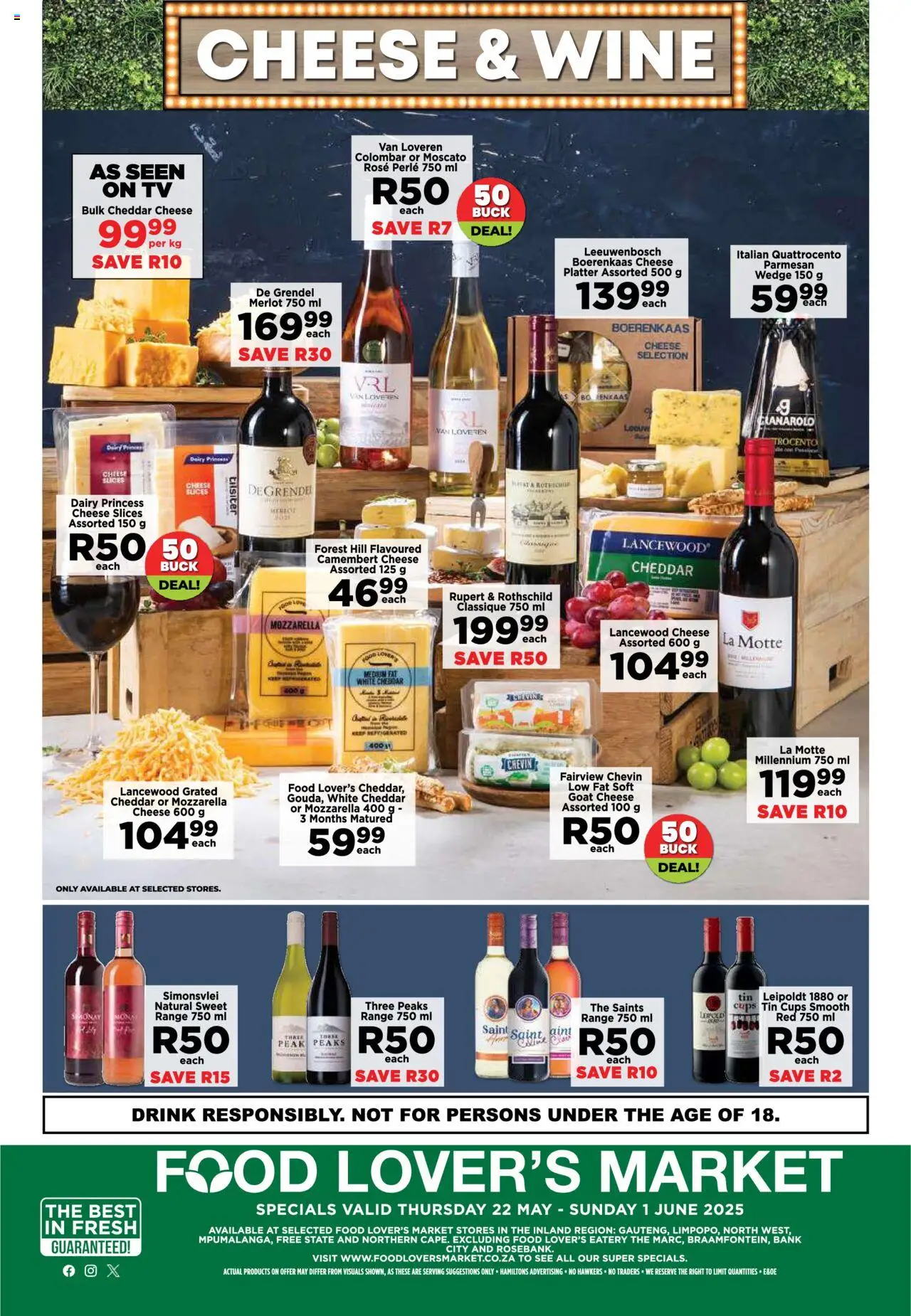 Food Lover's Market Inland Provinces - For The Love of Value from 22/05 - 01/06/2025 > Promotions - page 12