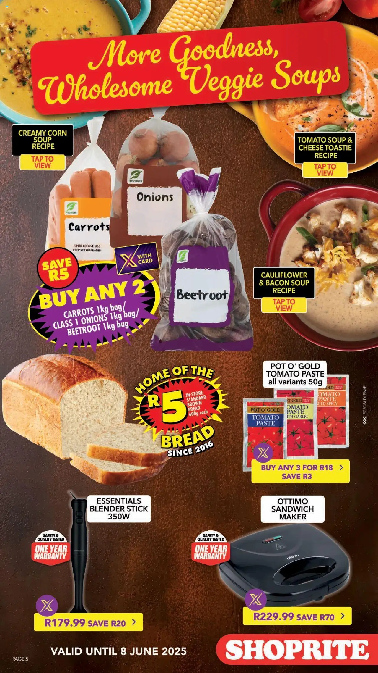 Shoprite Eastern Cape - Affordable Winter Meals 26/05 - 08/06/2025 >> Catalogue - page 5