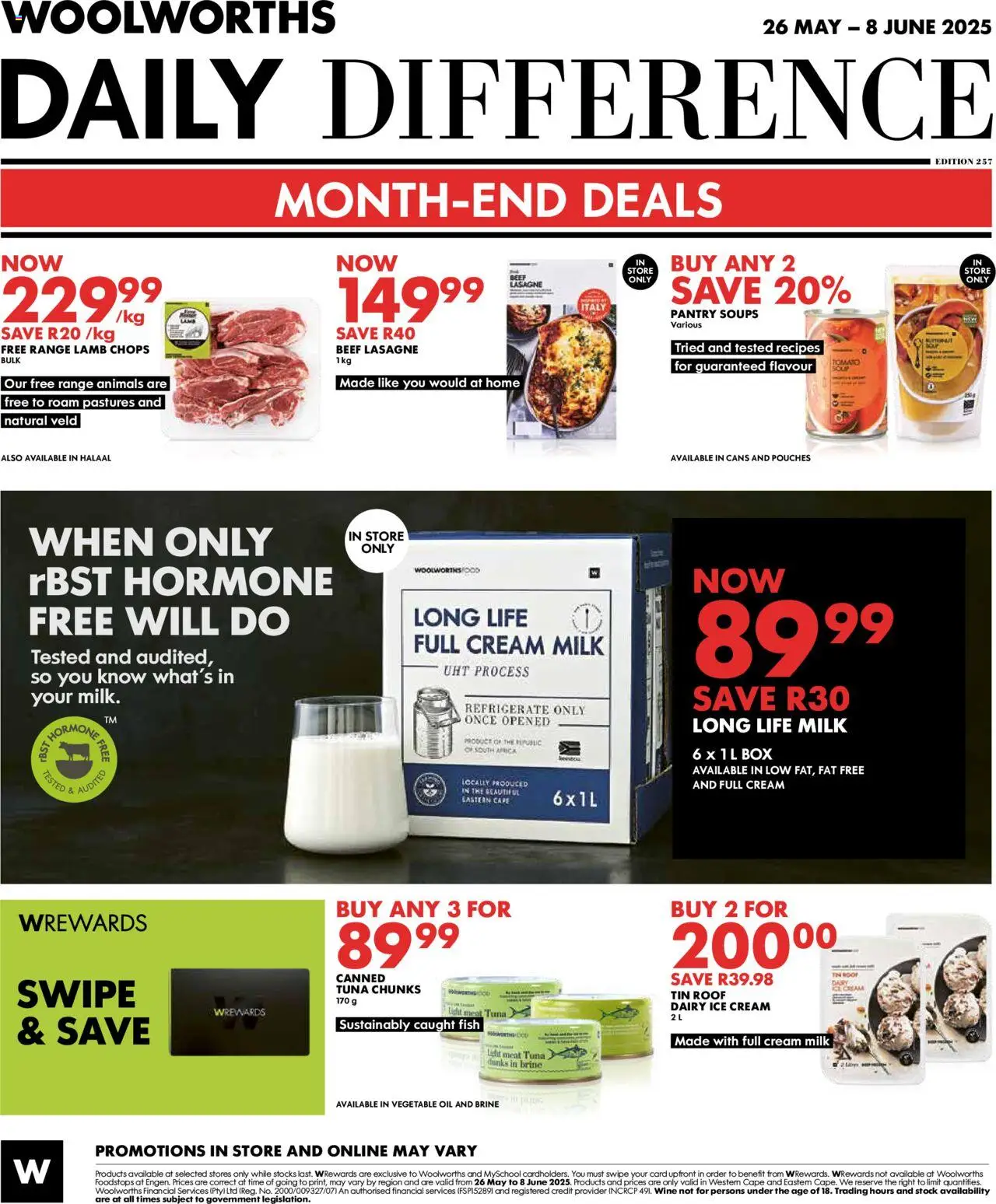 Woolworths Daily Difference - Western Cape from 26/05 - 08/06/2025 > Promotions - page 12