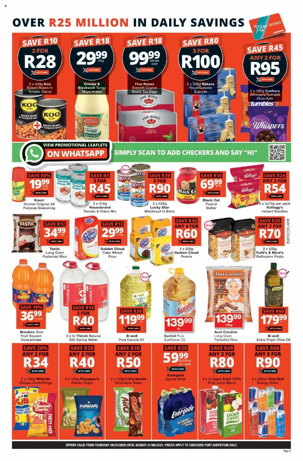 Checkers KwaZulu-Natal - Shepstone Store Opening 29/05 - 01/06/2025 >> Catalogue - page 3