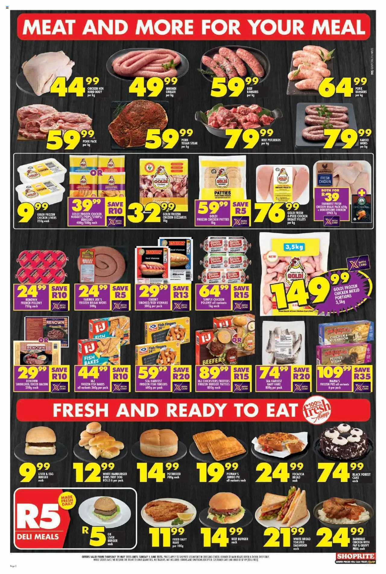 Shoprite Gauteng - Promise Grand Opening Leeuwfontein 29/05 - 01/06/2025 >> Catalogue - page 2