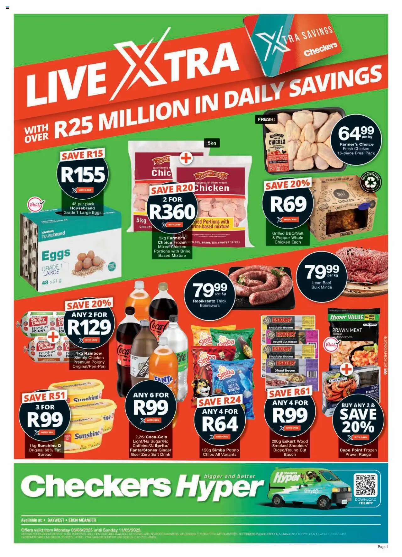 Checkers Eastern Cape - Hyper May Mid-Month Promotion 05/05 - 11/05/2025