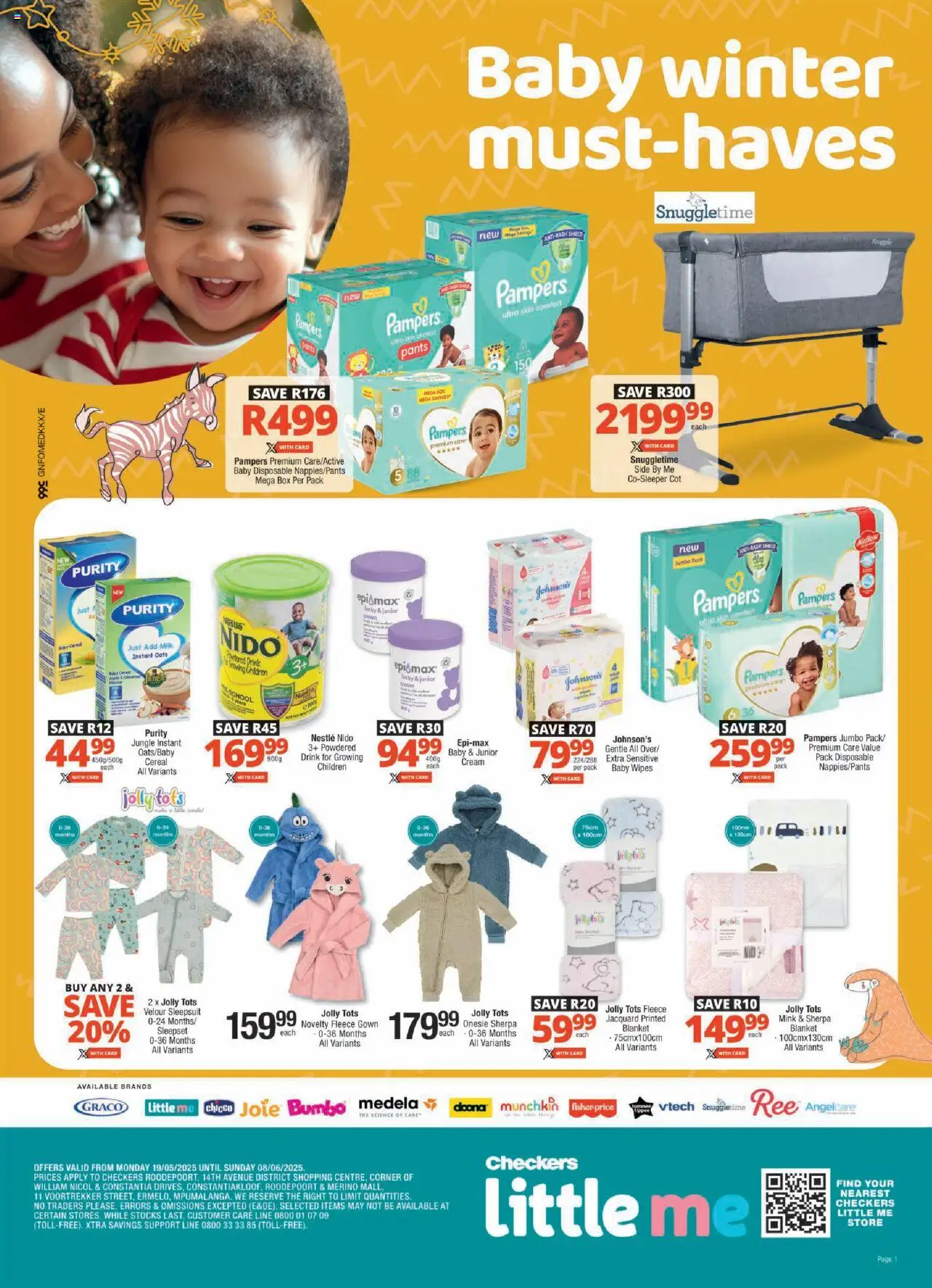 Checkers Gauteng - Little Me May Month-End Promotion 19/05 - 08/06/2025
