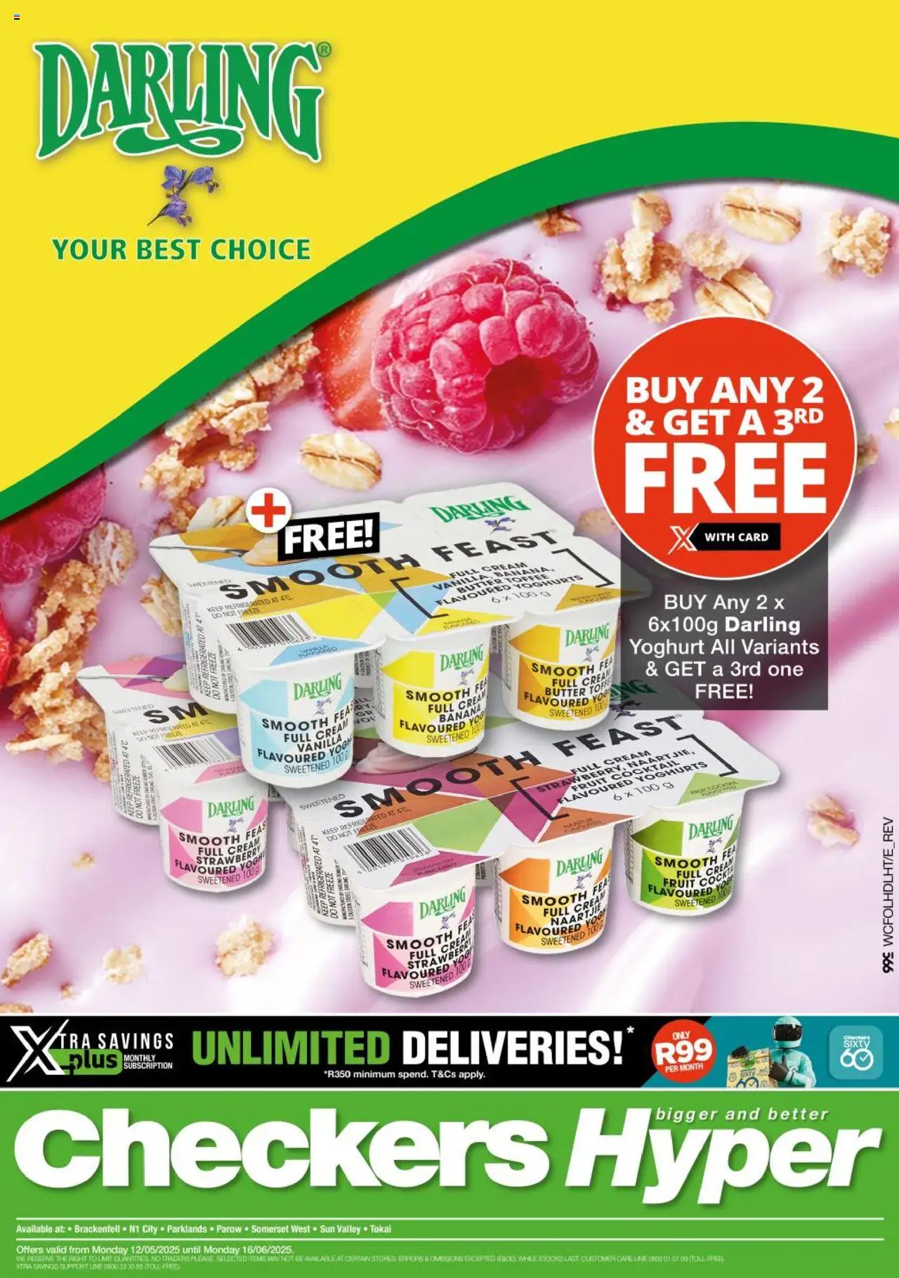 Checkers Western Cape - Hyper Darling Promotion 12/05 - 16/06/2025 >> Catalogue