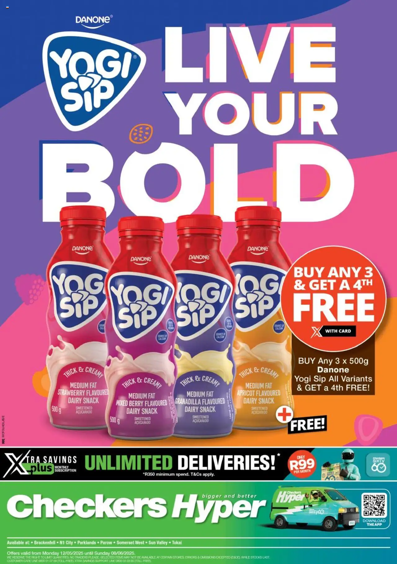 Checkers Western Cape - Hyper Yogi Sip Promotion 12/05 - 08/06/2025 >> Catalogue
