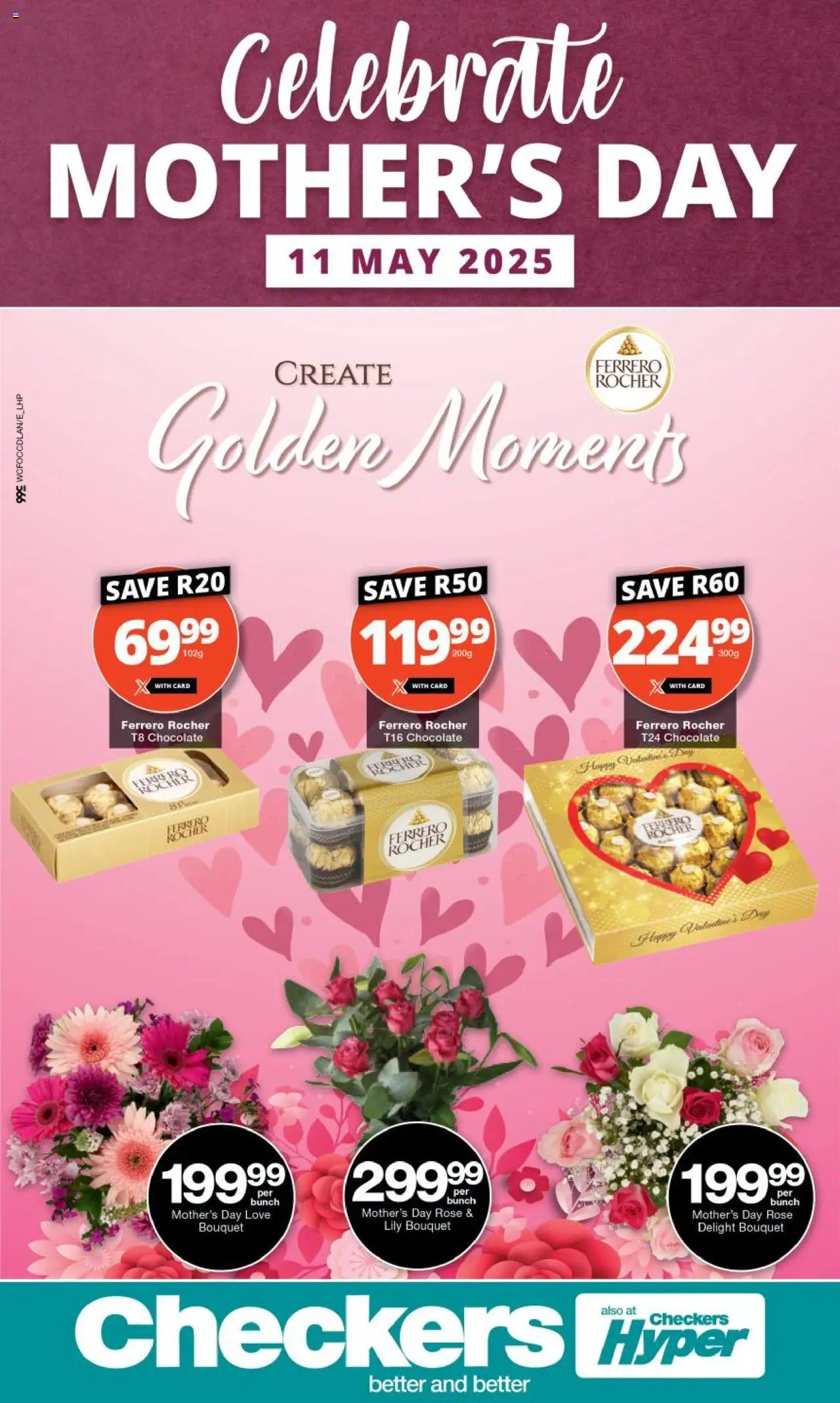 Checkers Western Cape - Mother's Day Promotion 05/05 - 11/05/2025