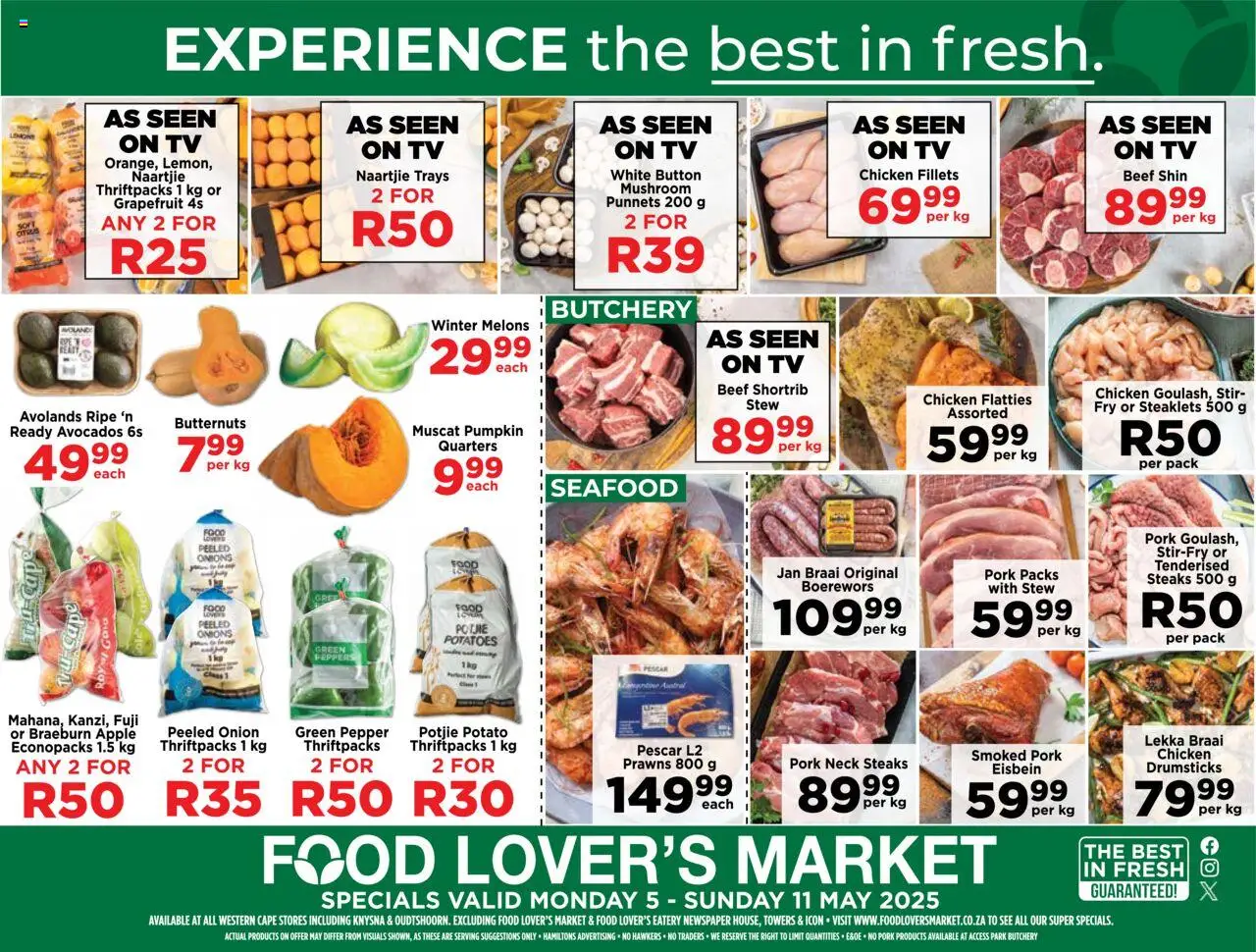 Food Lover's Market Western Cape - Weekly Specials from 05/05 - 11/05/2025