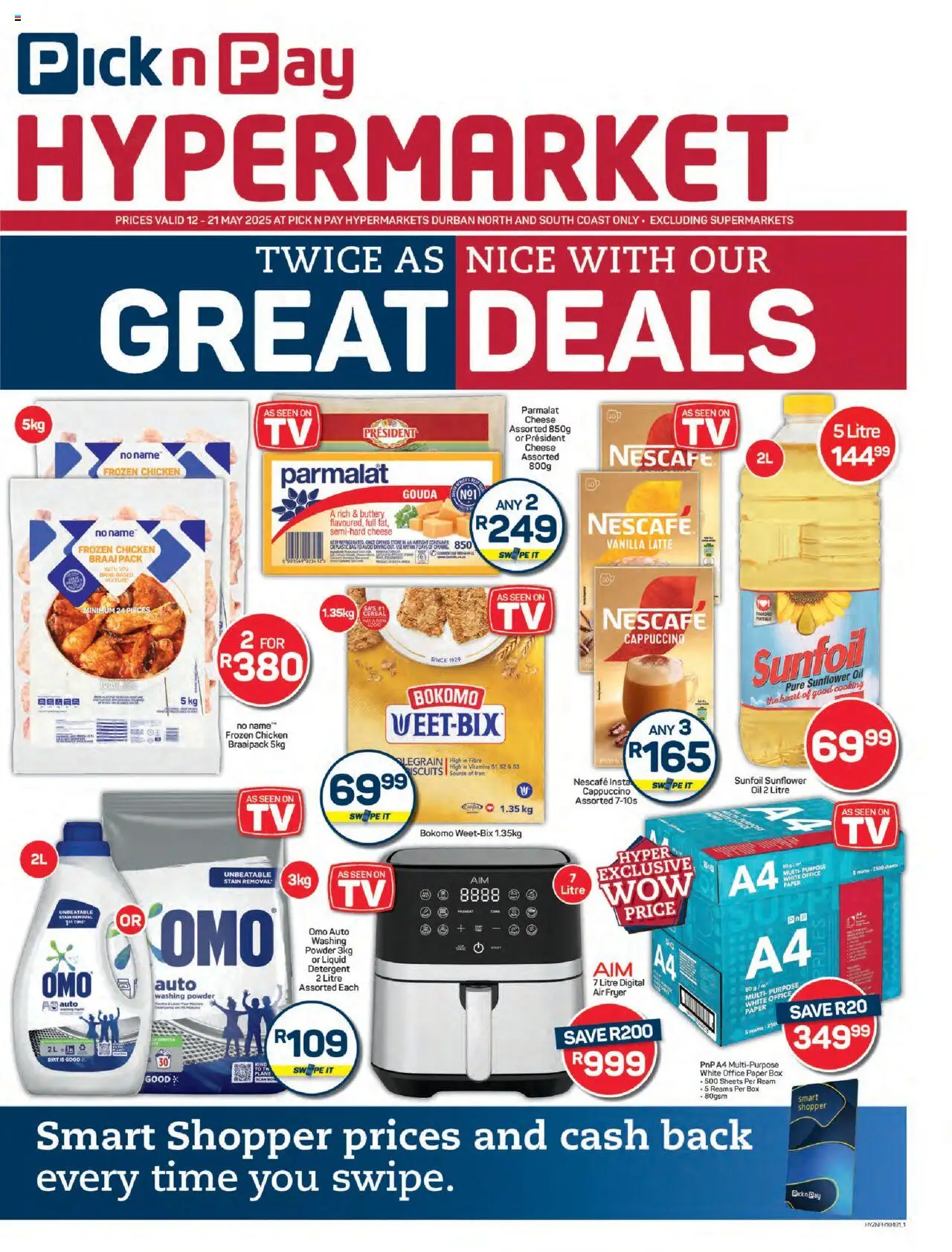 Pick n Pay KwaZulu-Natal - Hyper Specials from 12/05 - 21/05/2025