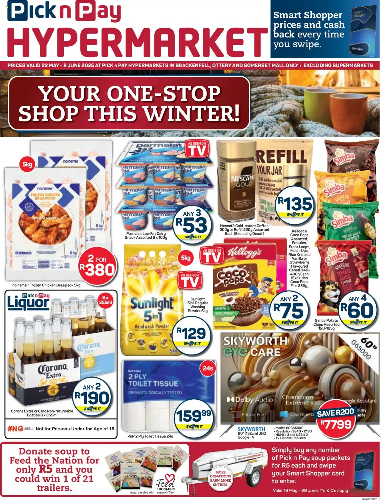 Pick n Pay Western Cape - Hyper Specials from 22/05 - 08/06/2025