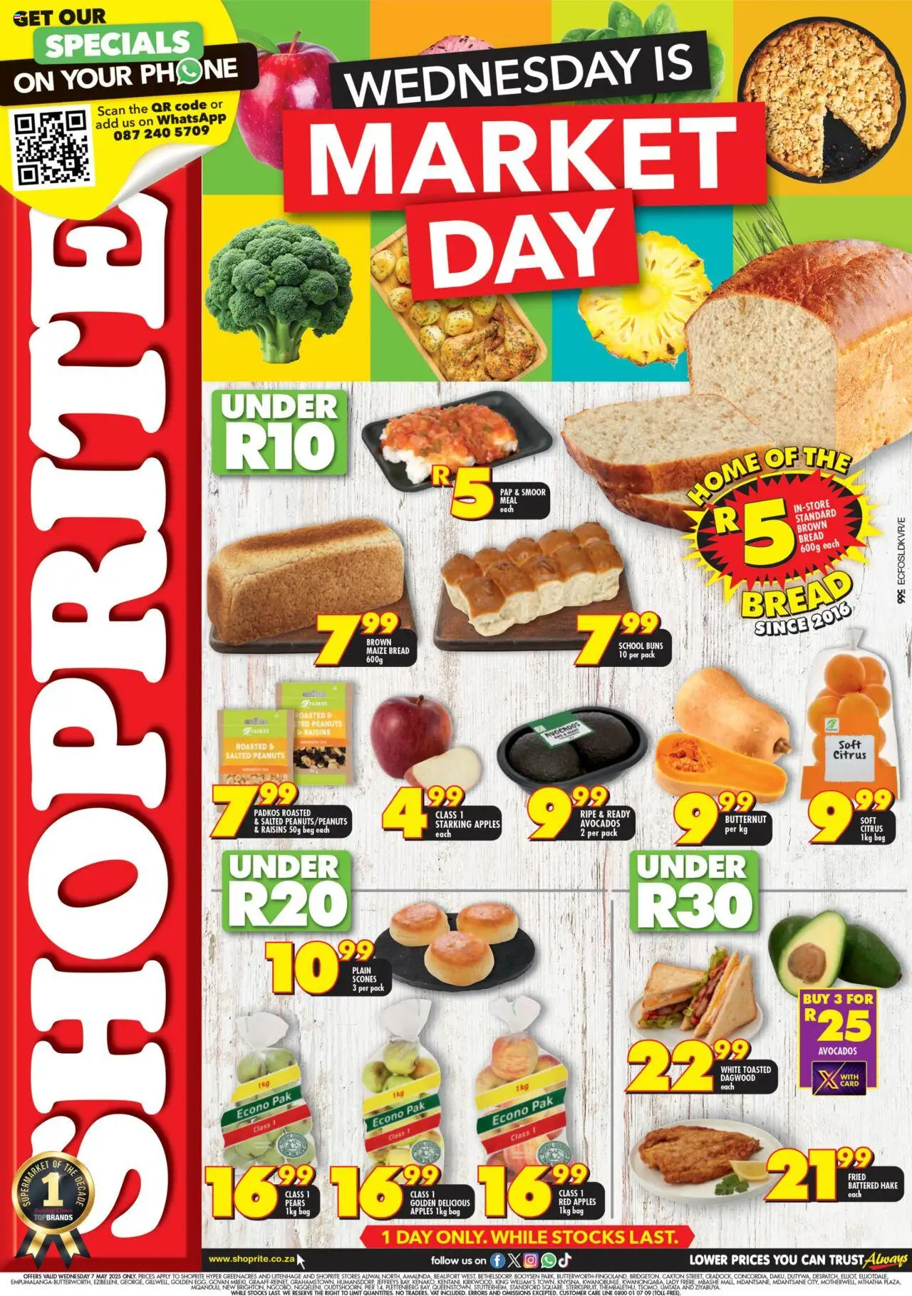 Shoprite Eastern Cape - Market Day Deals 07/05 - 07/05/2025