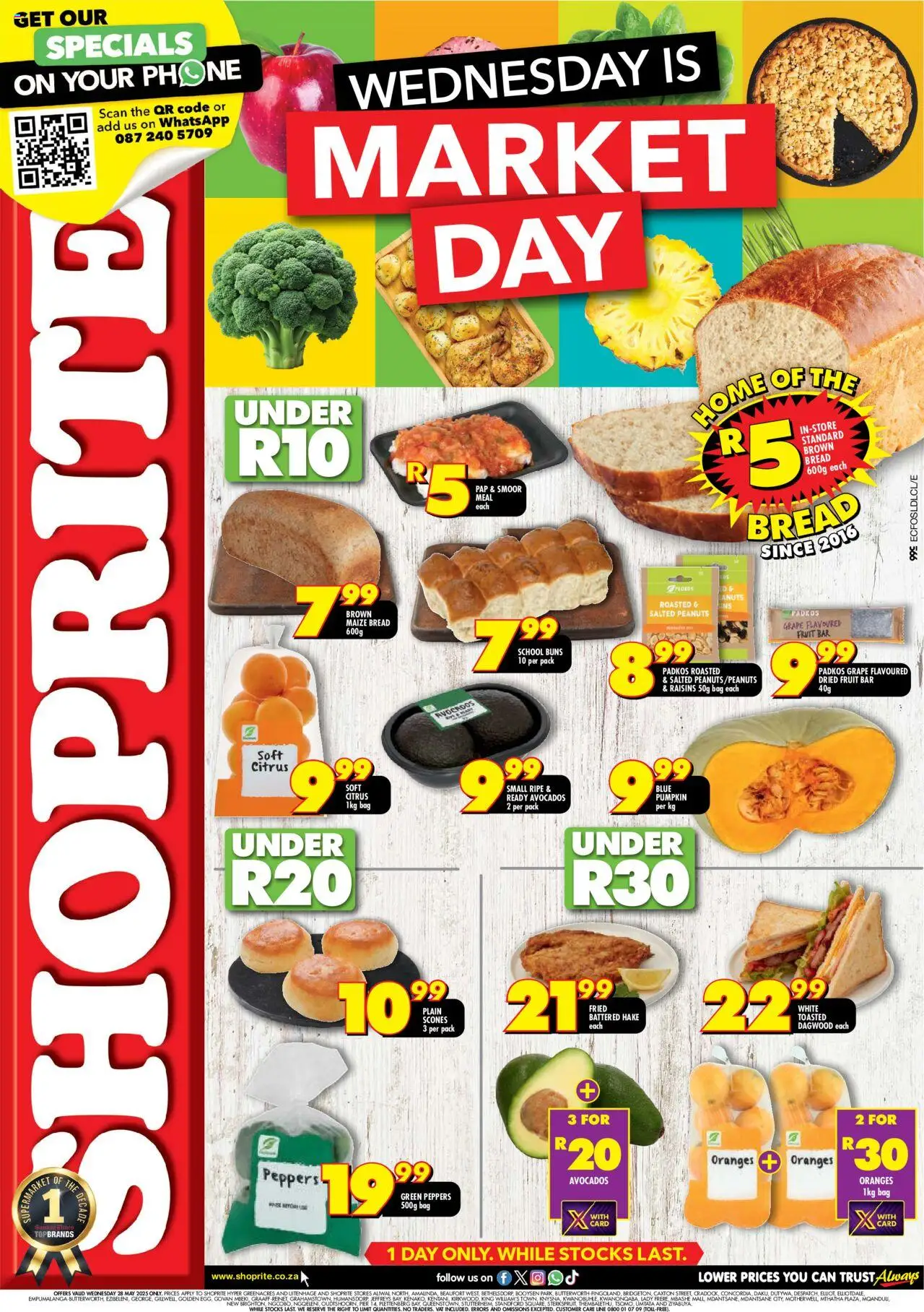 Shoprite Eastern Cape - Market Day Deals 28/05 - 28/05/2025