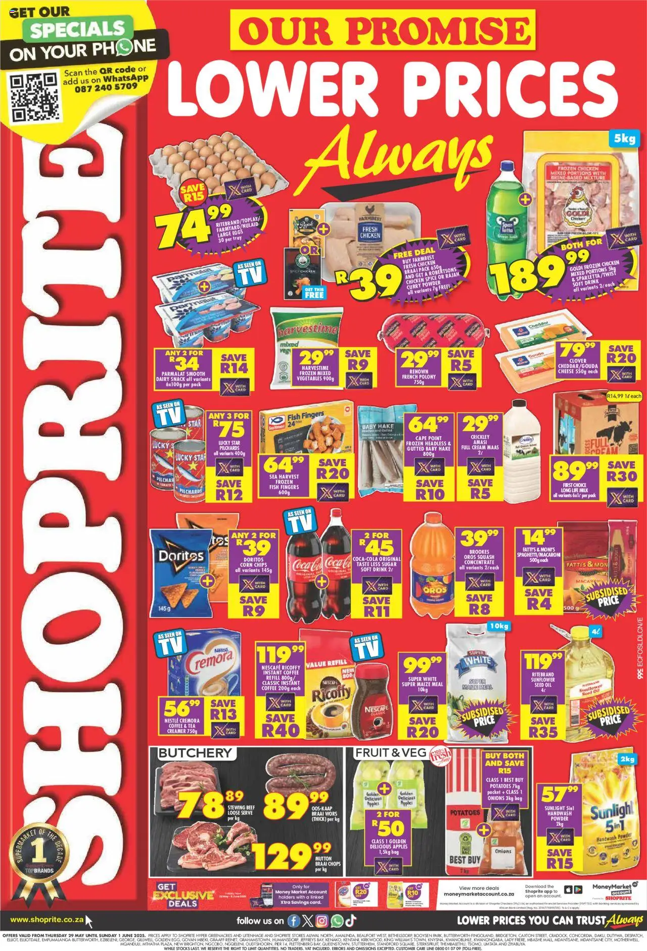 Shoprite Eastern Cape - Our Promise 29/05 - 01/06/2025