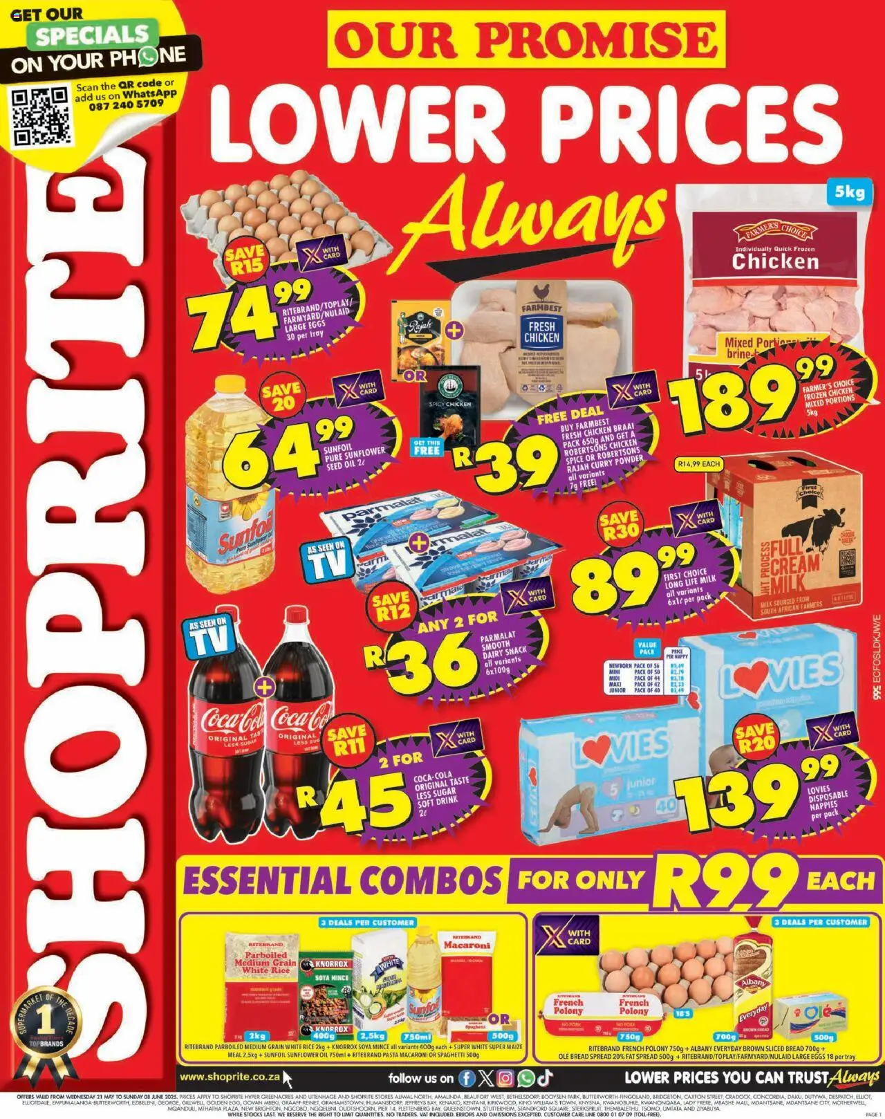 Shoprite Eastern Cape - Promise 21/05 - 08/06/2025