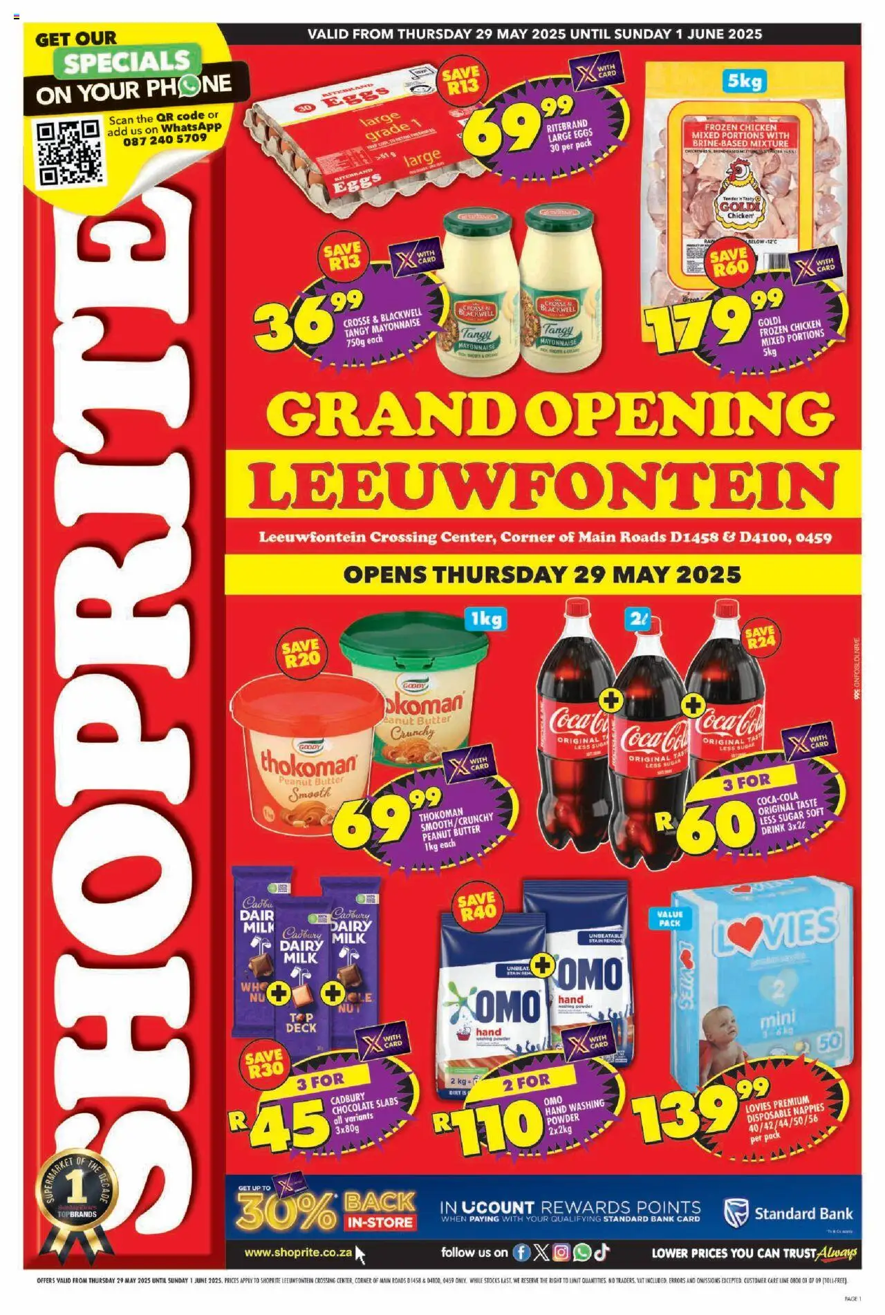 Shoprite Gauteng - Promise Grand Opening Leeuwfontein 29/05 - 01/06/2025