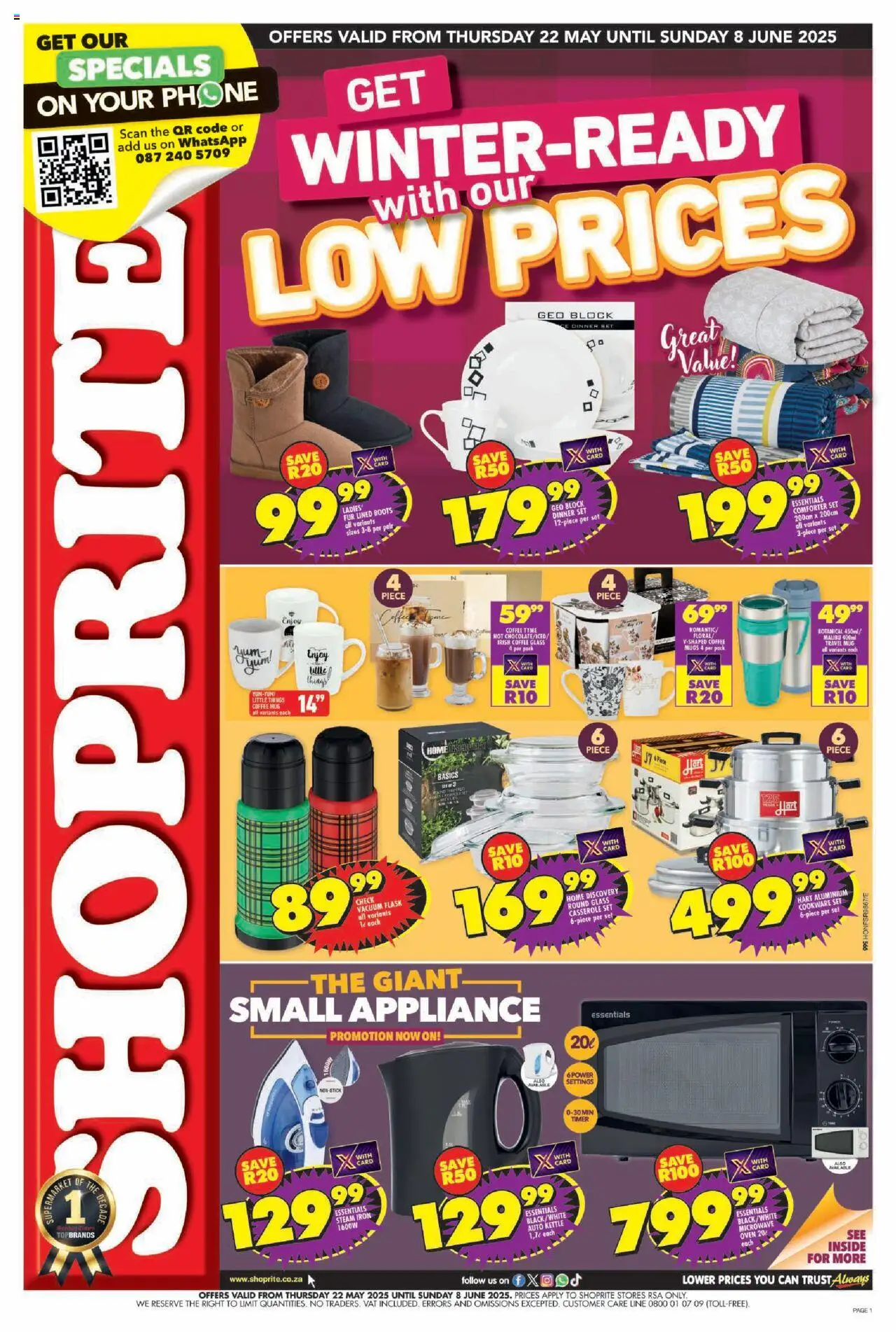 Shoprite Specials 22/05 - 08/06/2025