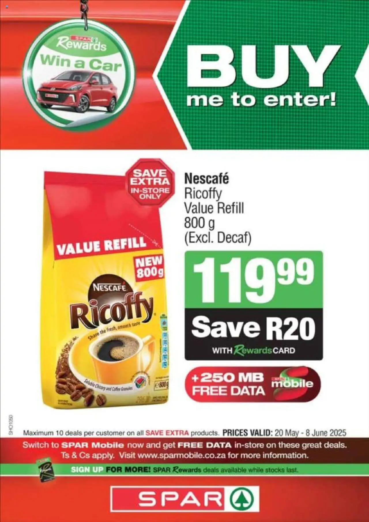 Spar Kwazulu-Natal - Weekly Specials from 20/05 - 08/06/2025