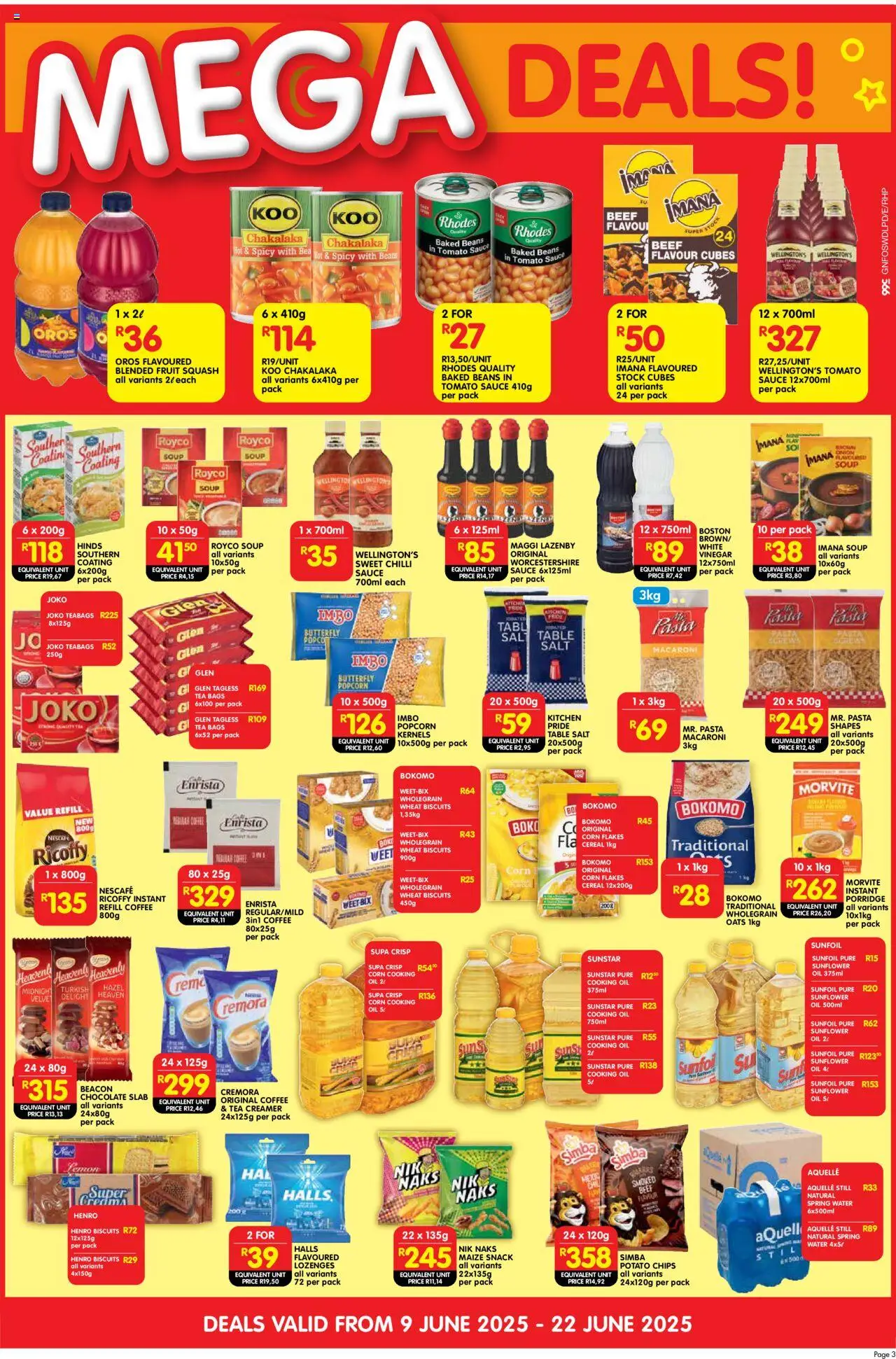 Shoprite Gauteng - Cash & Carry Mid-Month Deals Selected Stores 09/06 - 22/06/2025 >> Catalogue - page 3