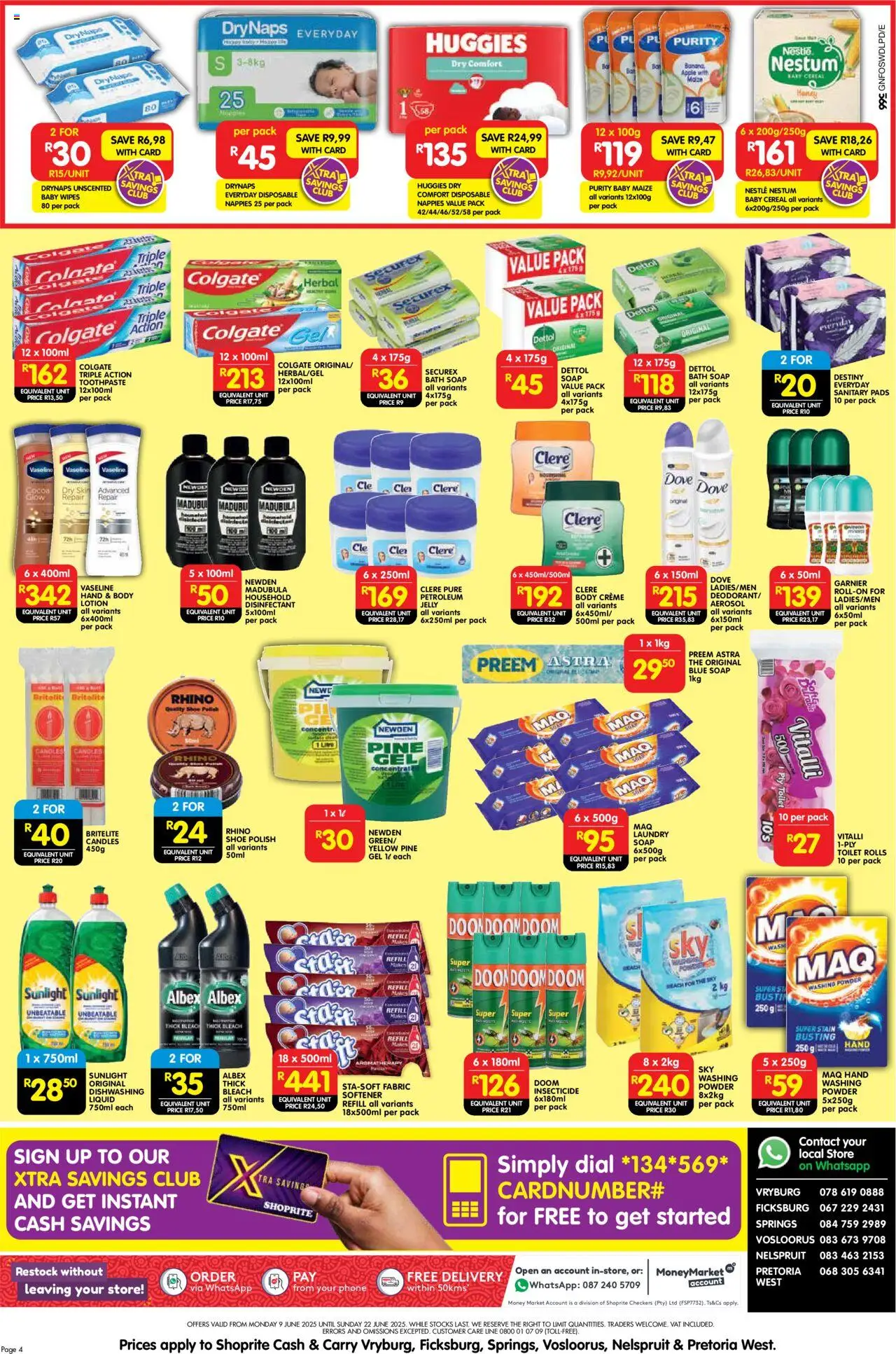 Shoprite Gauteng - Cash & Carry Mid-Month Deals Selected Stores 09/06 - 22/06/2025 >> Catalogue - page 4