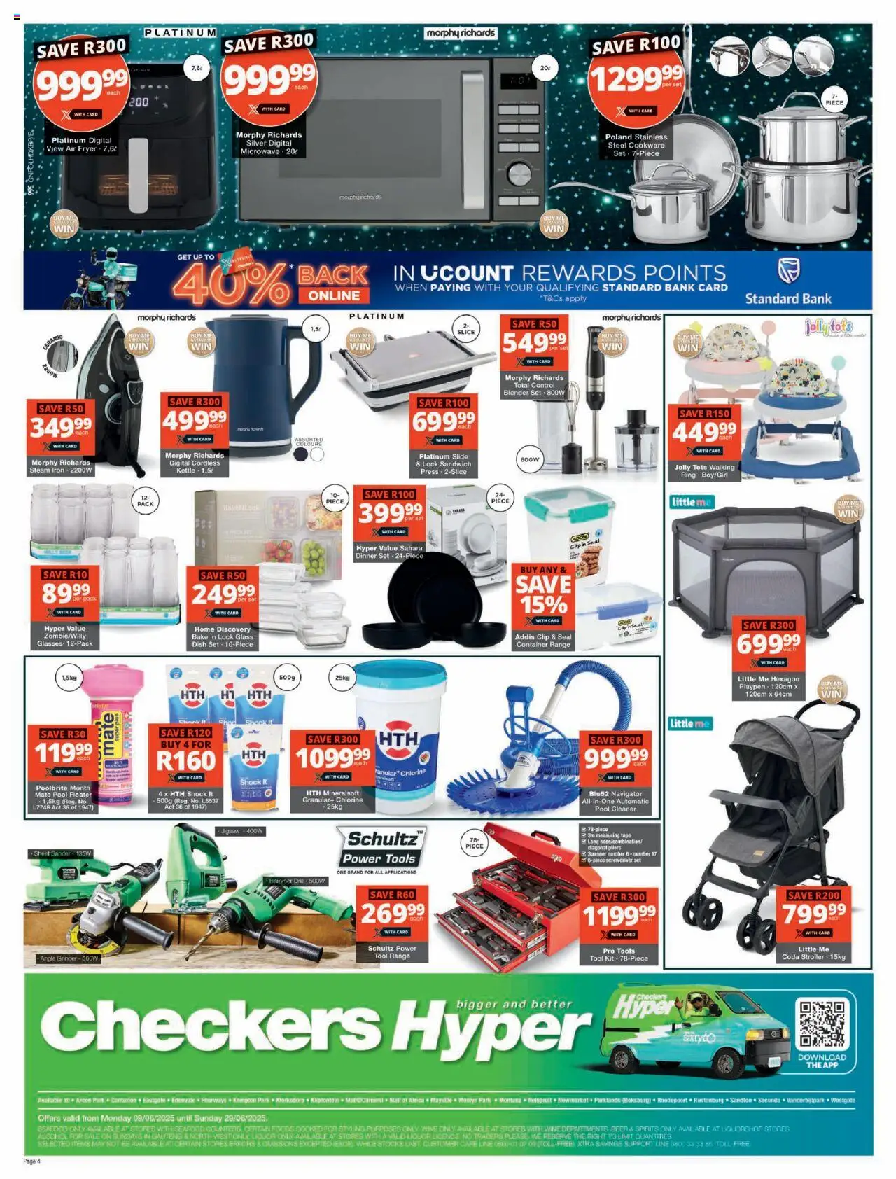 Checkers Gauteng - Hyper XXL Savings Week 1 Deals 09/06 - 29/06/2025 >> Catalogue - page 4