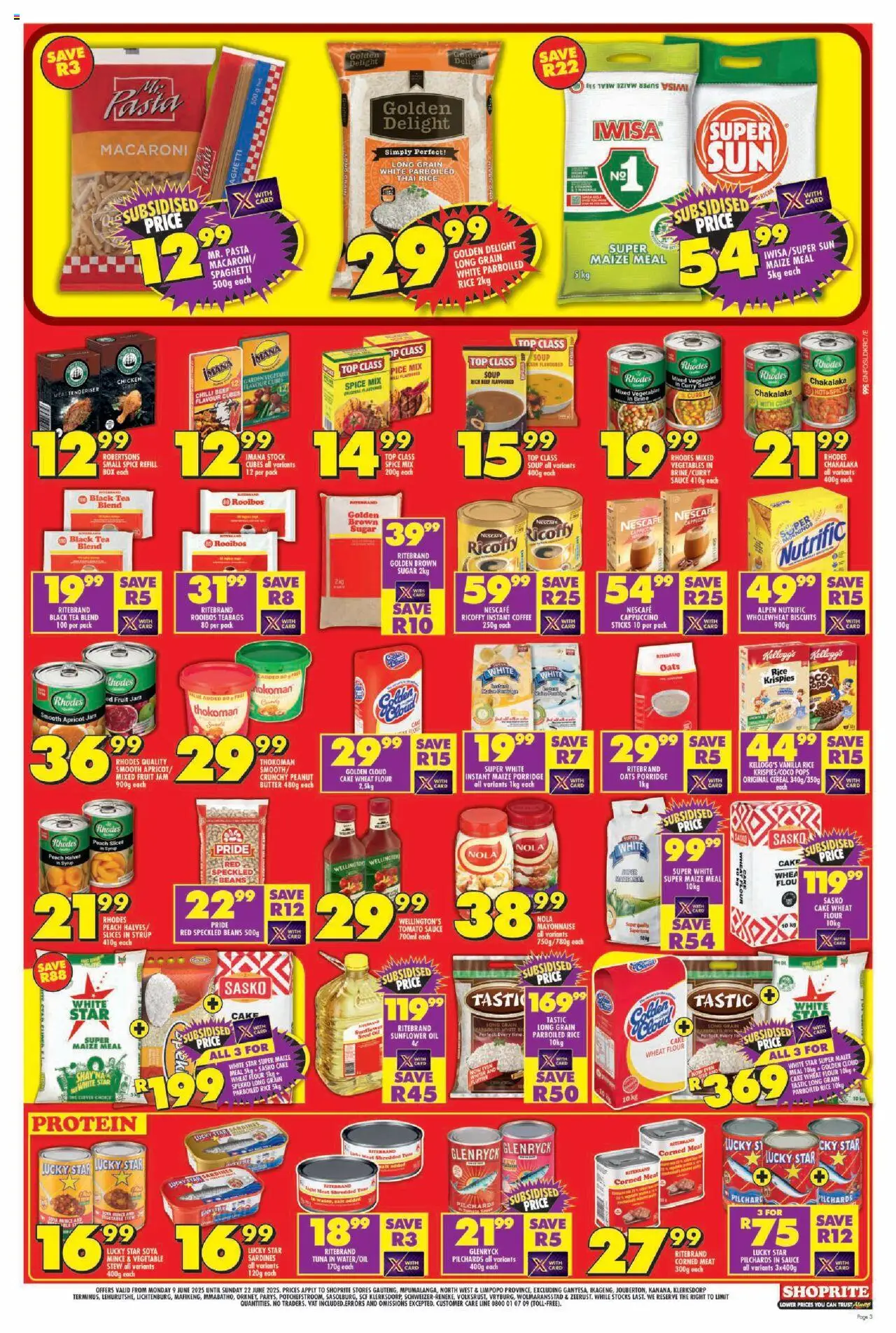 Shoprite Gauteng - Promise 09/06 - 22/06/2025 >> Catalogue - page 3