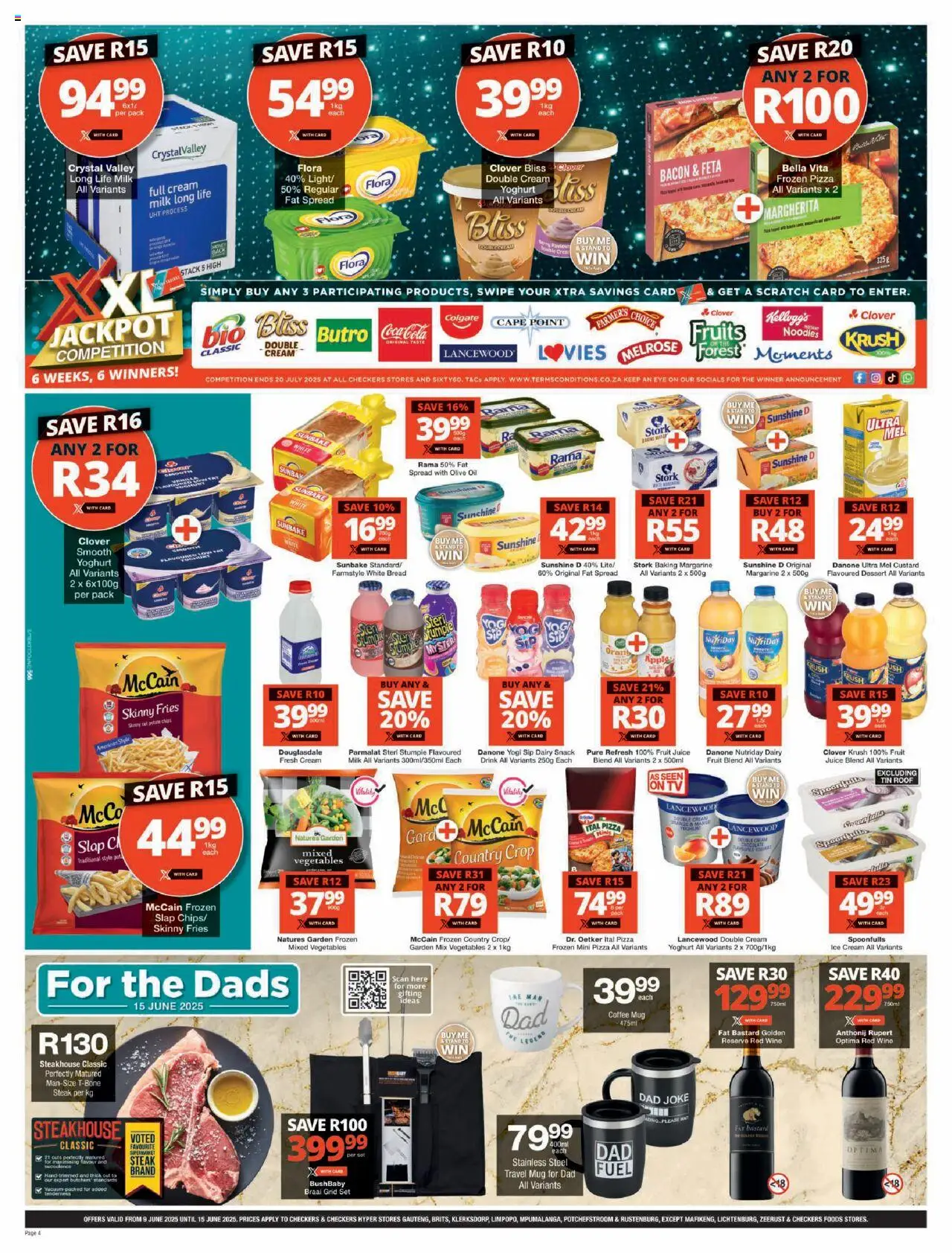 Checkers Gauteng - XXL Savings Week 1 Deals 09/06 - 15/06/2025 >> Catalogue - page 4
