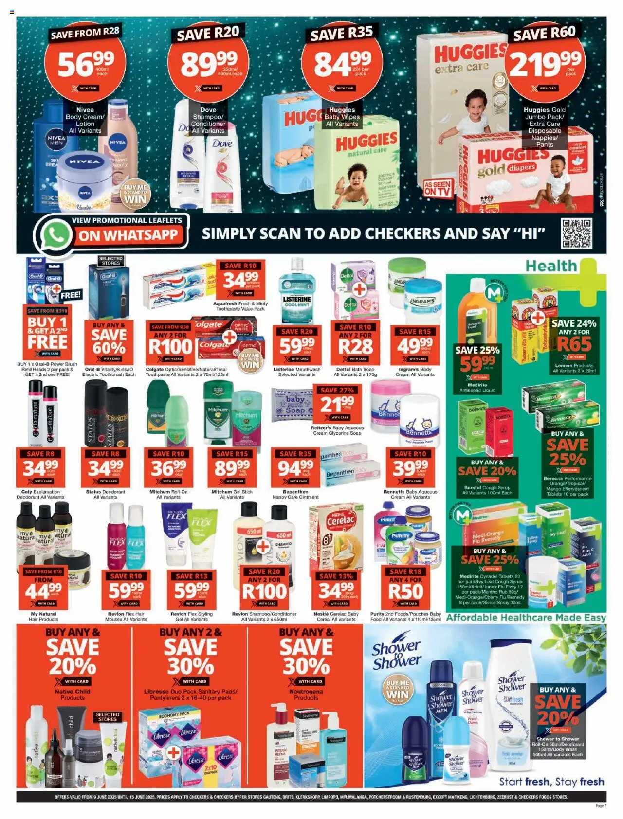 Checkers Gauteng - XXL Savings Week 1 Deals 09/06 - 15/06/2025 >> Catalogue - page 7